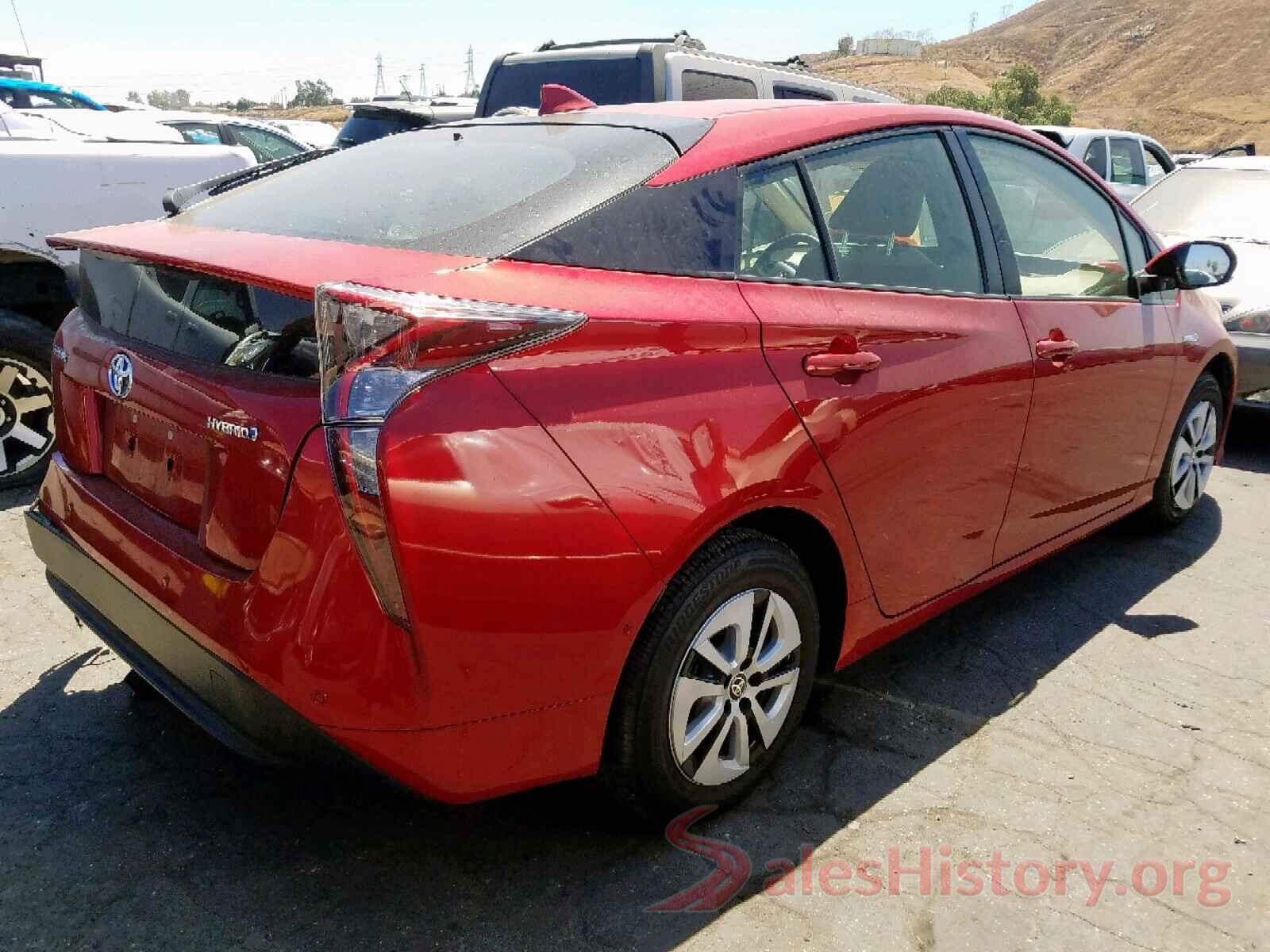 JTDKARFU2H3537368 2017 TOYOTA PRIUS