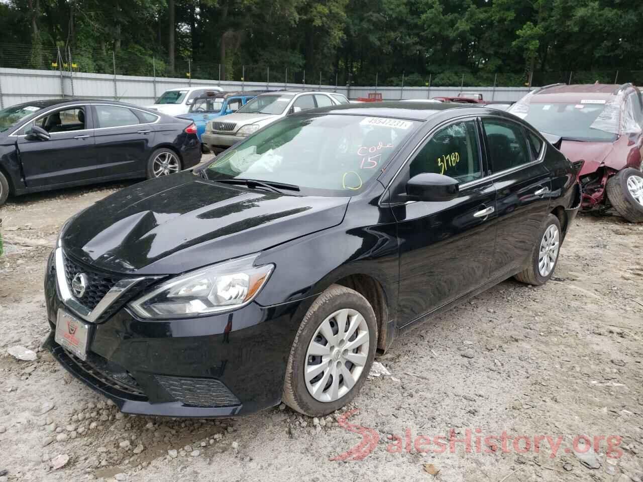 3N1AB7AP2KY277845 2019 NISSAN SENTRA