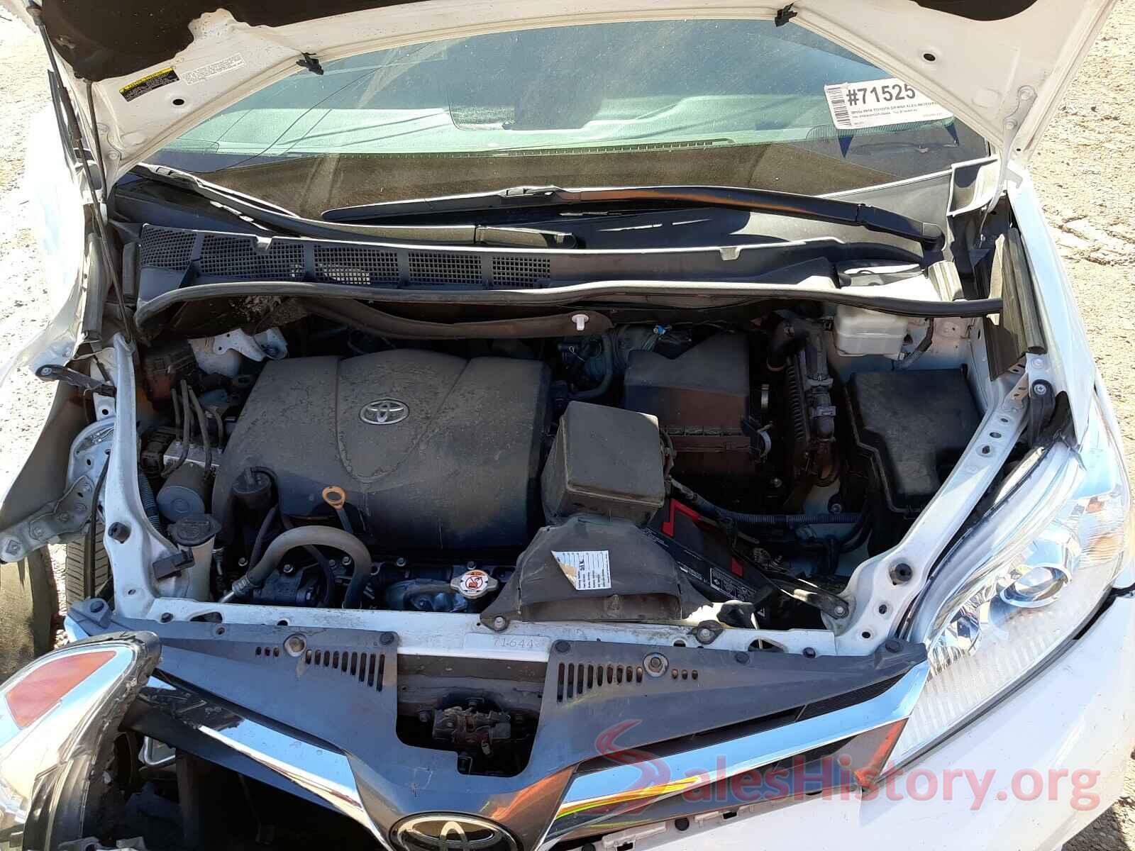 5TDDZ3DC2JS205458 2018 TOYOTA SIENNA