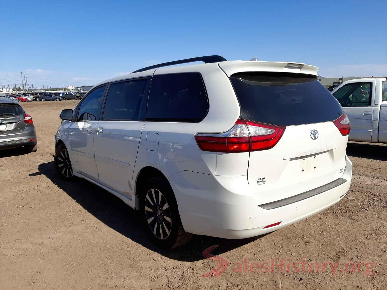 5TDDZ3DC2JS205458 2018 TOYOTA SIENNA