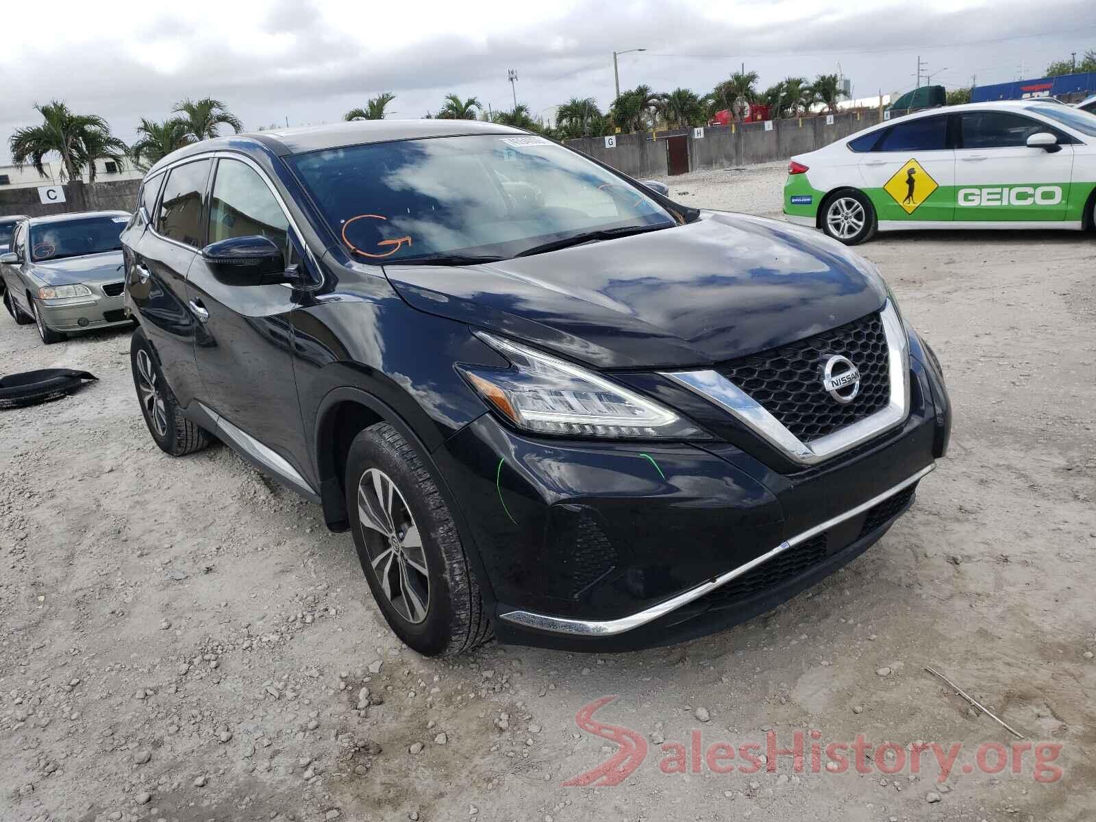 5N1AZ2MJ8KN163246 2019 NISSAN MURANO