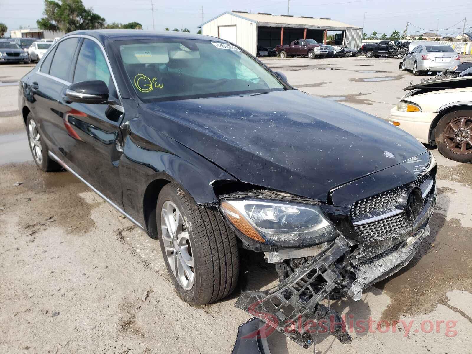 55SWF4JB0GU165587 2016 MERCEDES-BENZ C CLASS