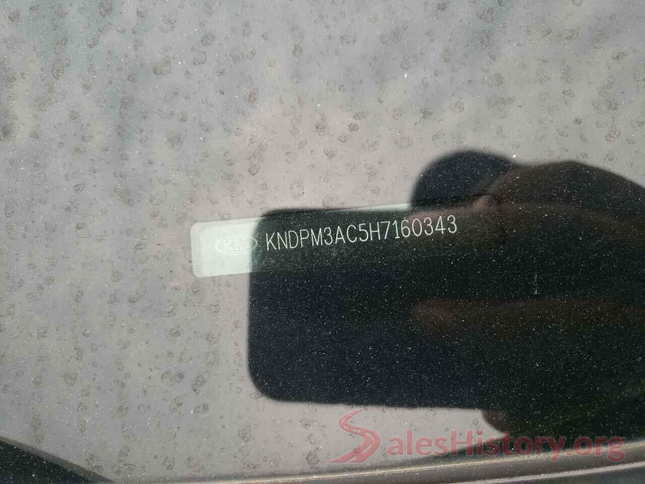 KNDPM3AC5H7160343 2017 KIA SPORTAGE