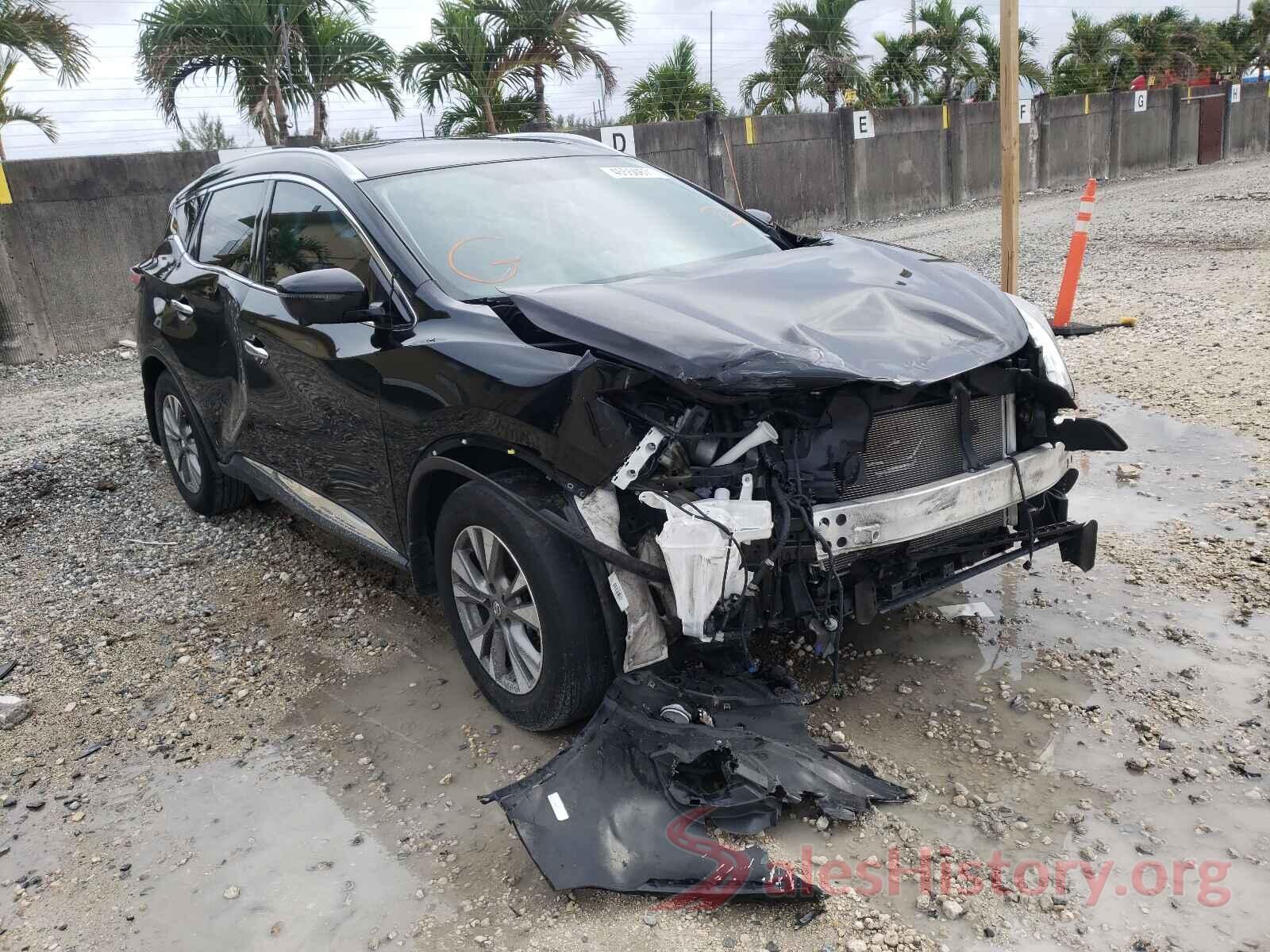 5N1AZ2MH8JN168622 2018 NISSAN MURANO