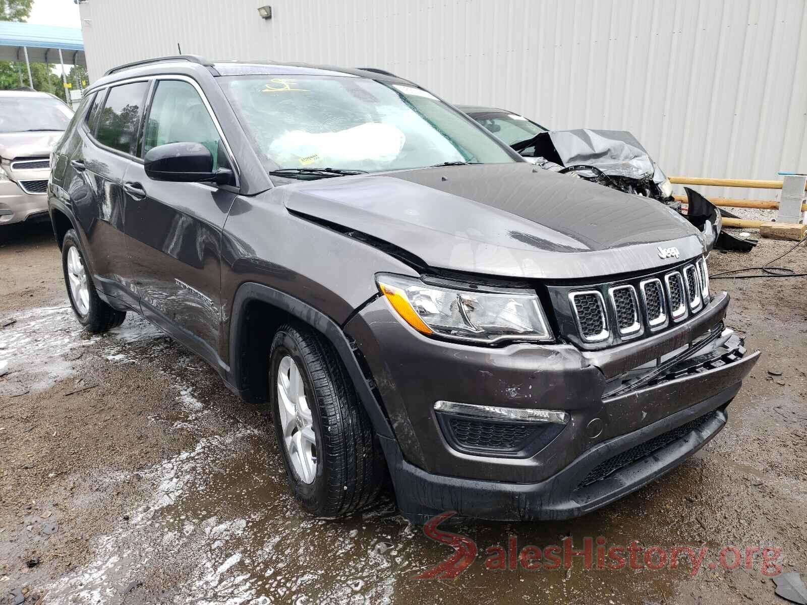 3C4NJCAB4KT636334 2019 JEEP COMPASS