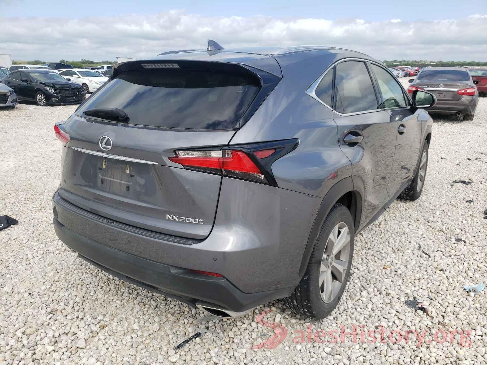 JTJYARBZ2H2076283 2017 LEXUS NX