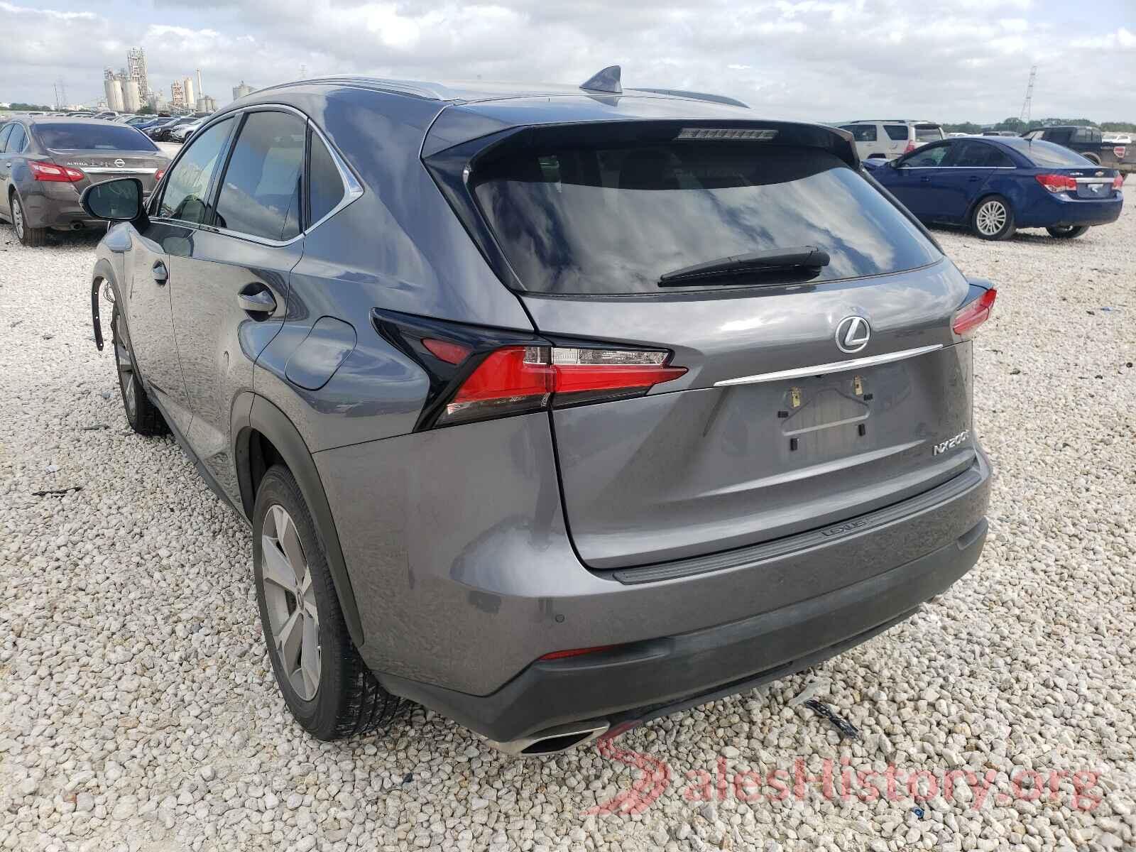 JTJYARBZ2H2076283 2017 LEXUS NX