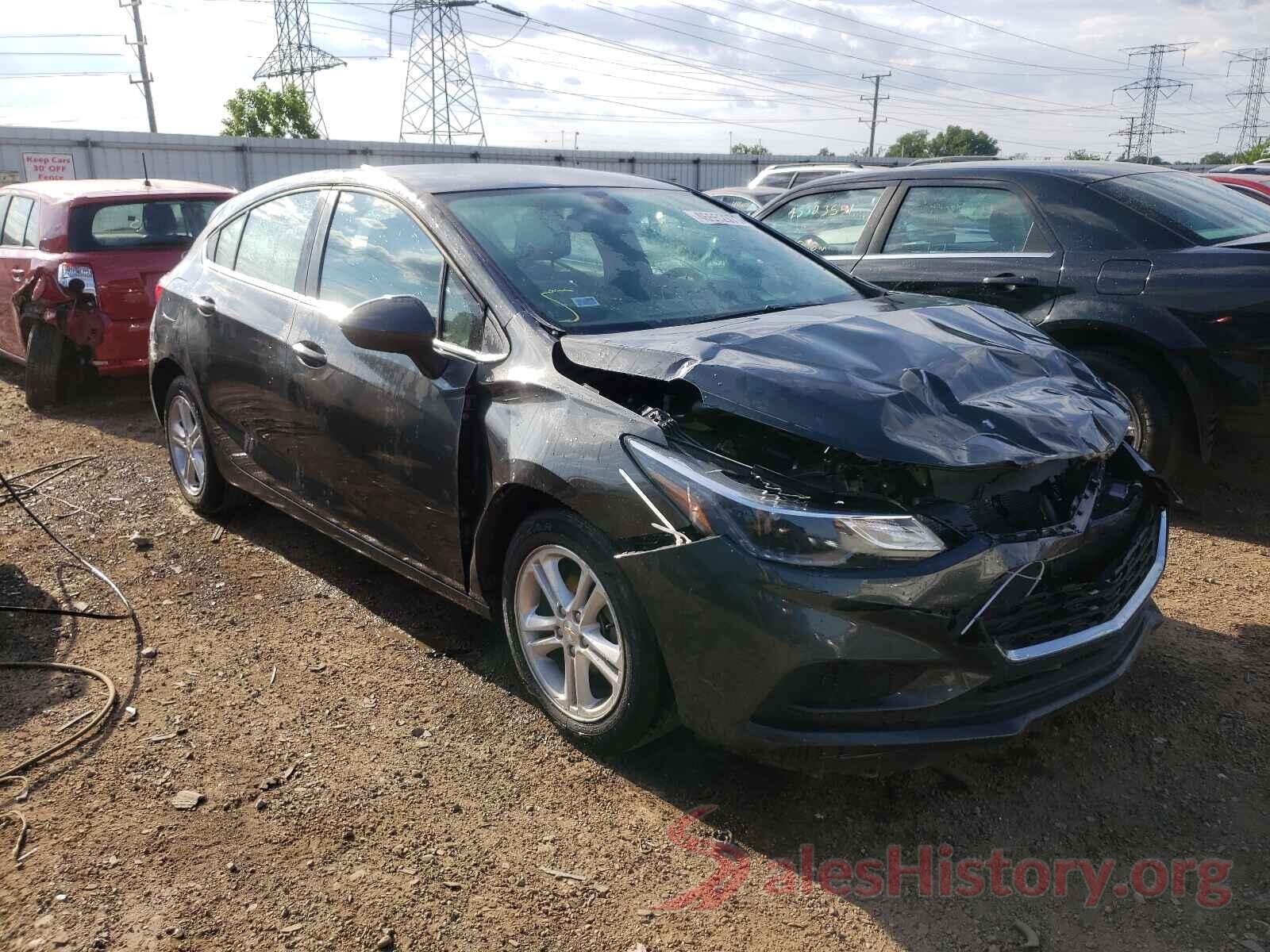 3G1BE6SMXJS654200 2018 CHEVROLET CRUZE