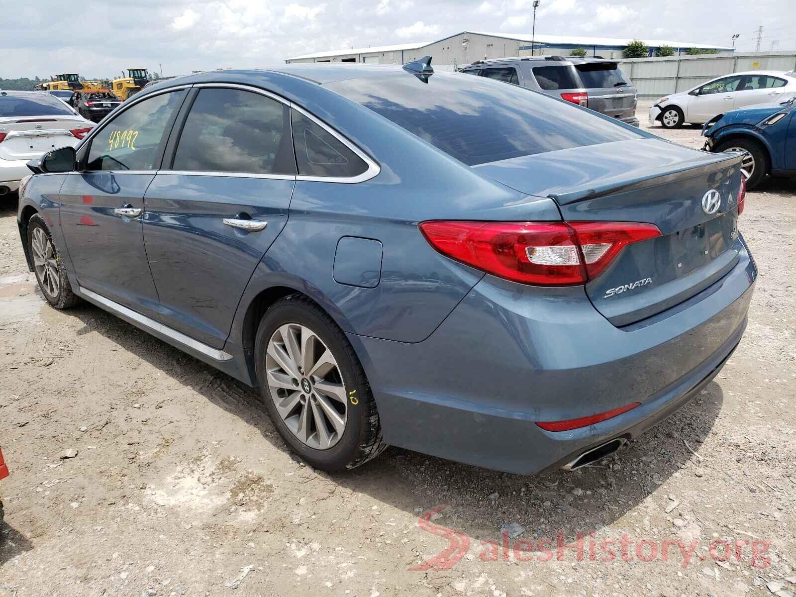 5NPE34AF2HH591163 2017 HYUNDAI SONATA