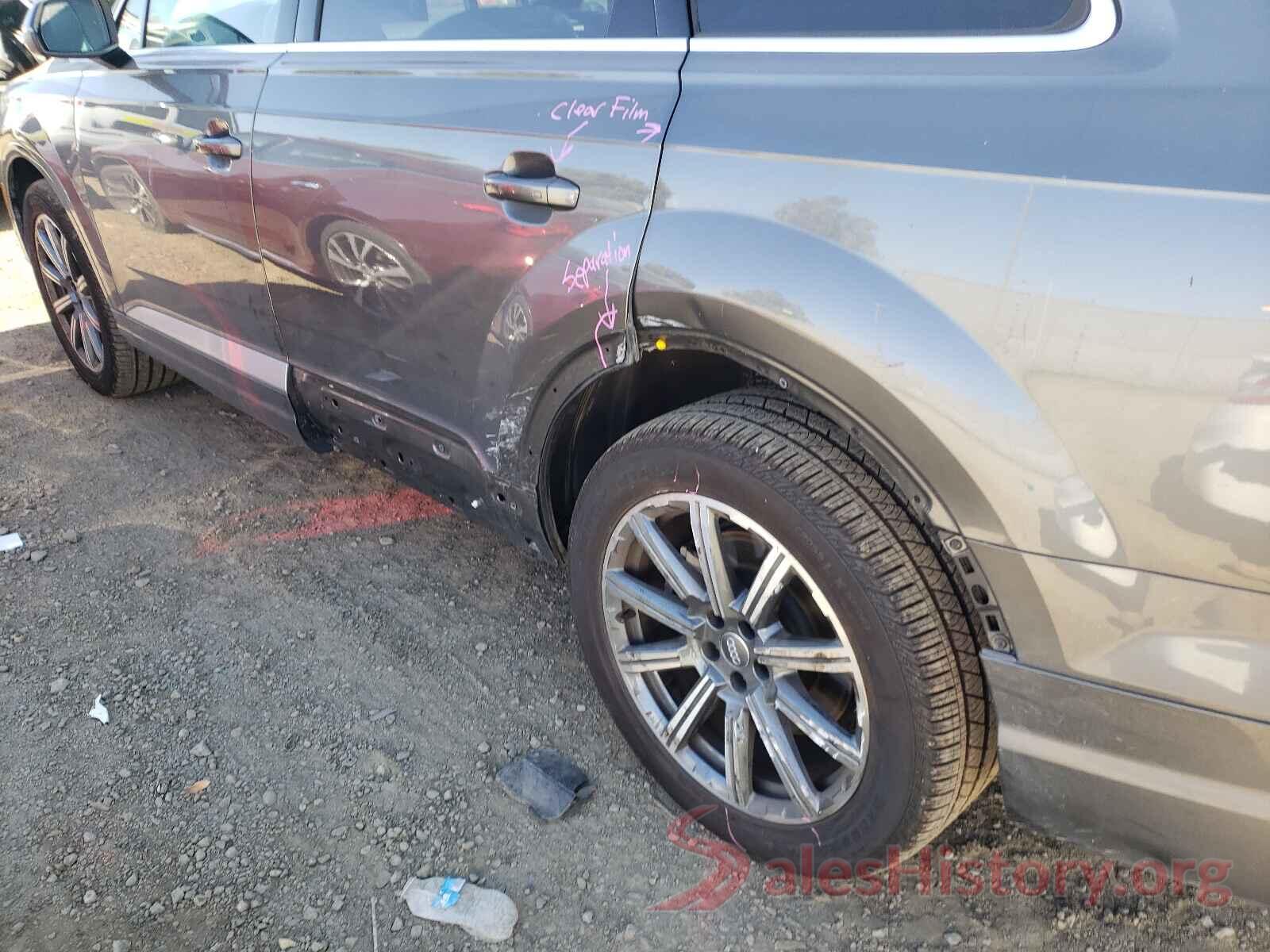 WA1LAAF77KD007697 2019 AUDI Q7