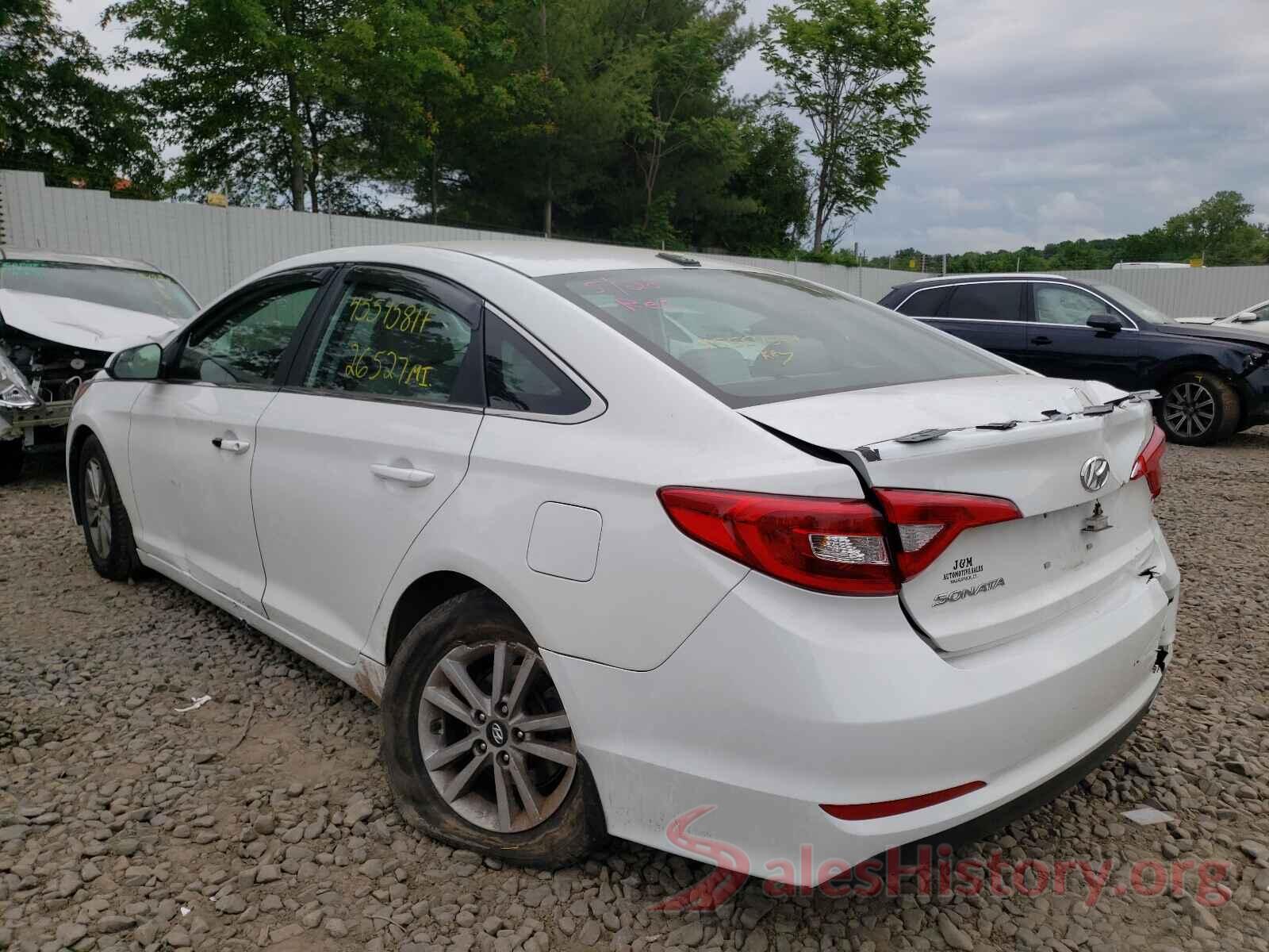 5NPE24AFXHH454622 2017 HYUNDAI SONATA