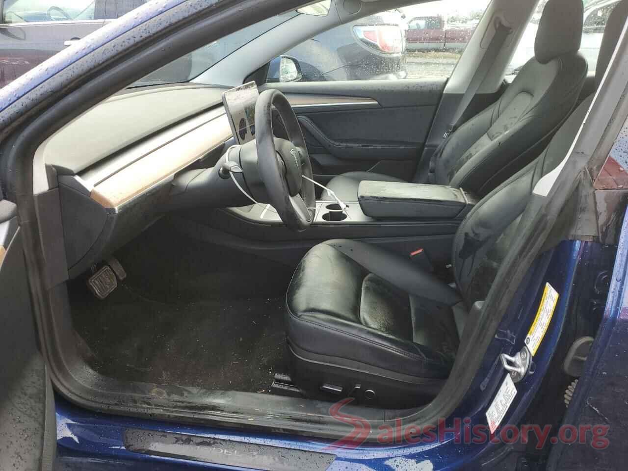 5YJ3E1EA4MF961486 2021 TESLA MODEL 3