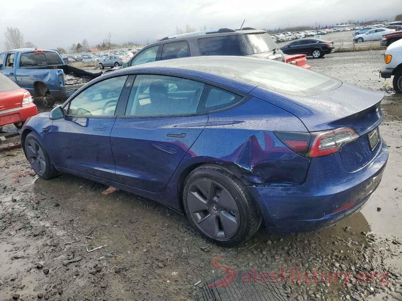 5YJ3E1EA4MF961486 2021 TESLA MODEL 3