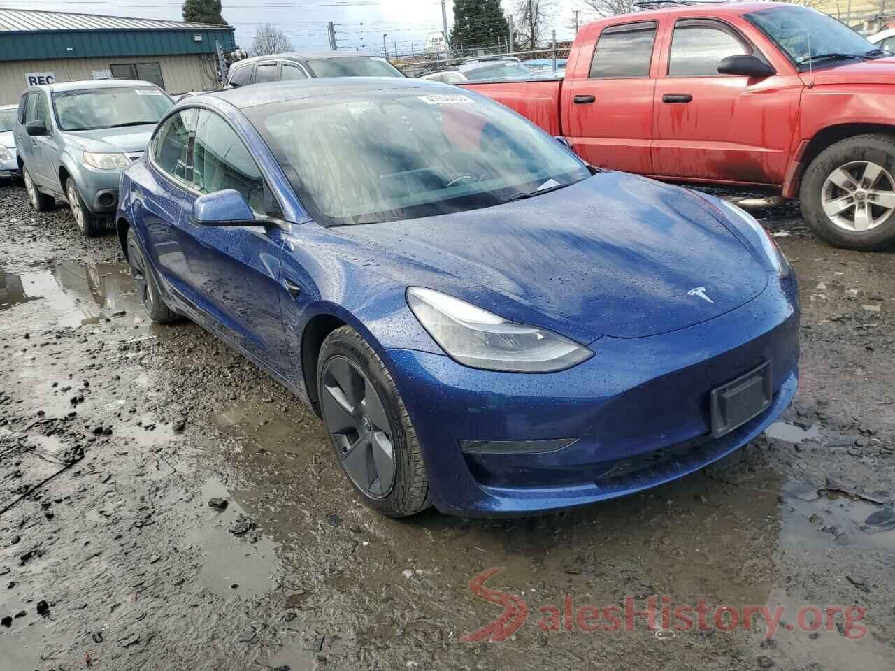 5YJ3E1EA4MF961486 2021 TESLA MODEL 3