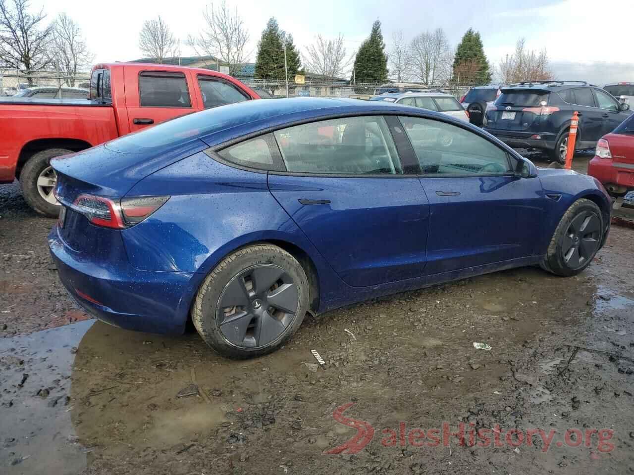 5YJ3E1EA4MF961486 2021 TESLA MODEL 3