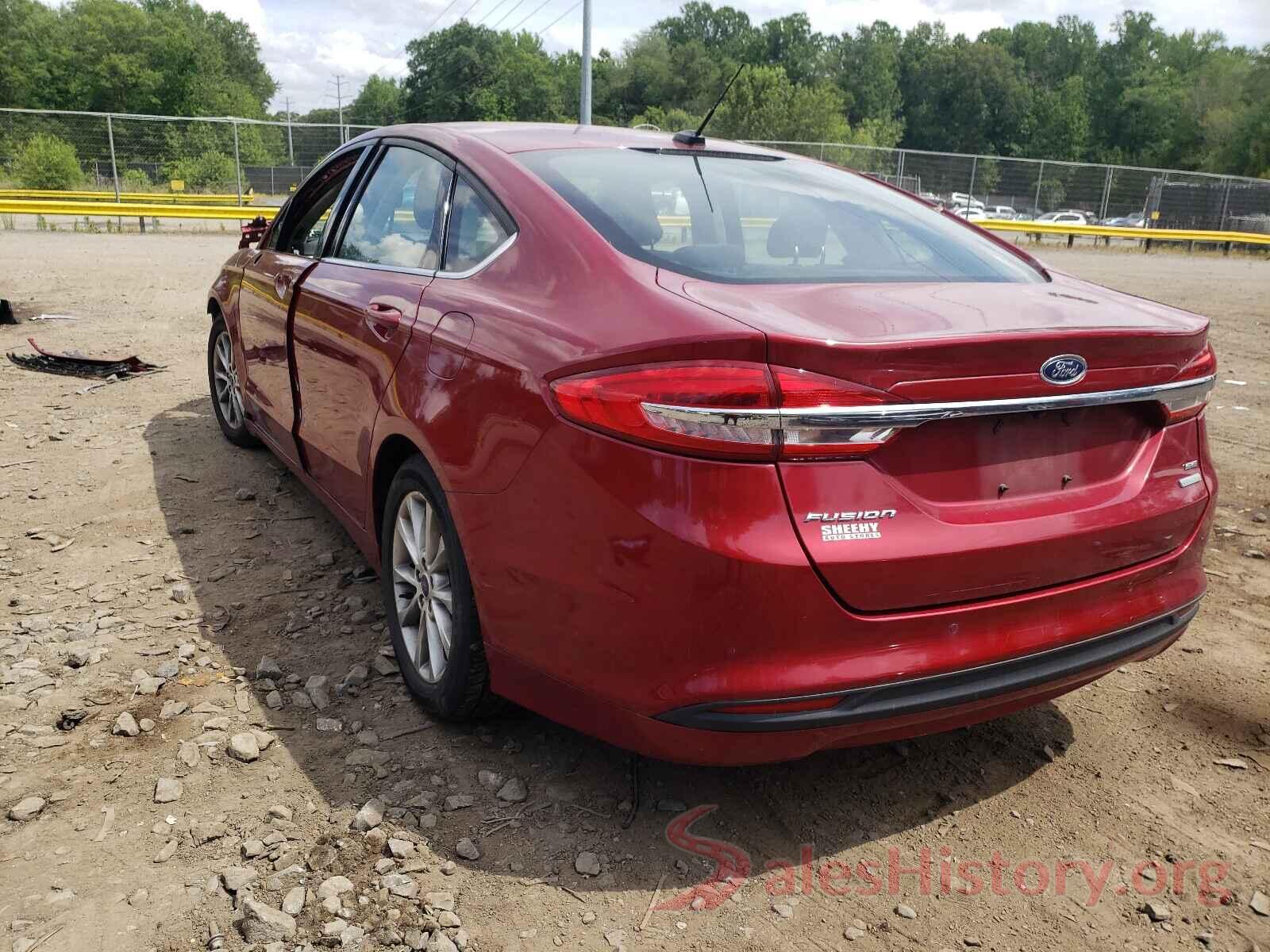 3FA6P0HD4HR166472 2017 FORD FUSION