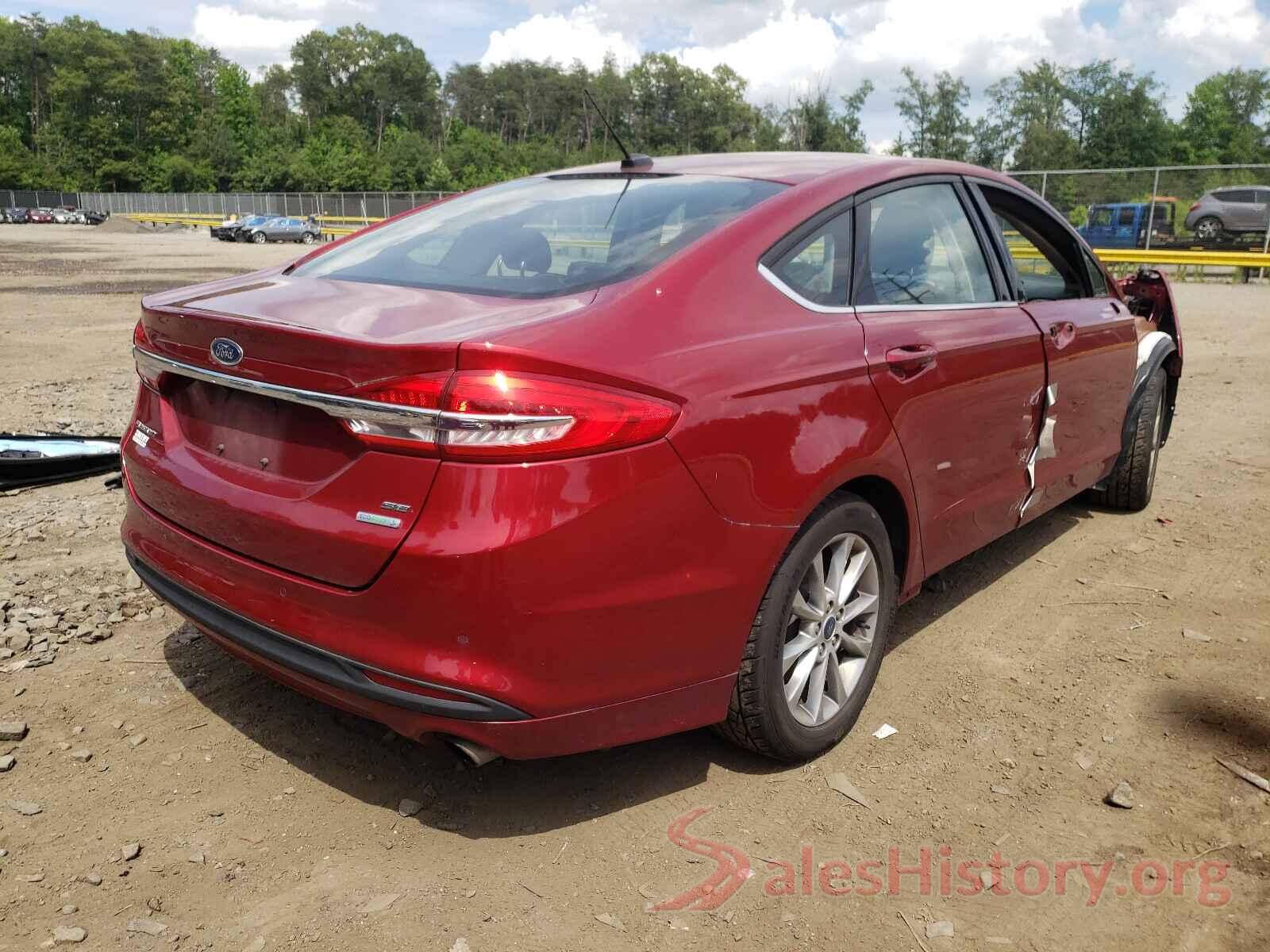 3FA6P0HD4HR166472 2017 FORD FUSION