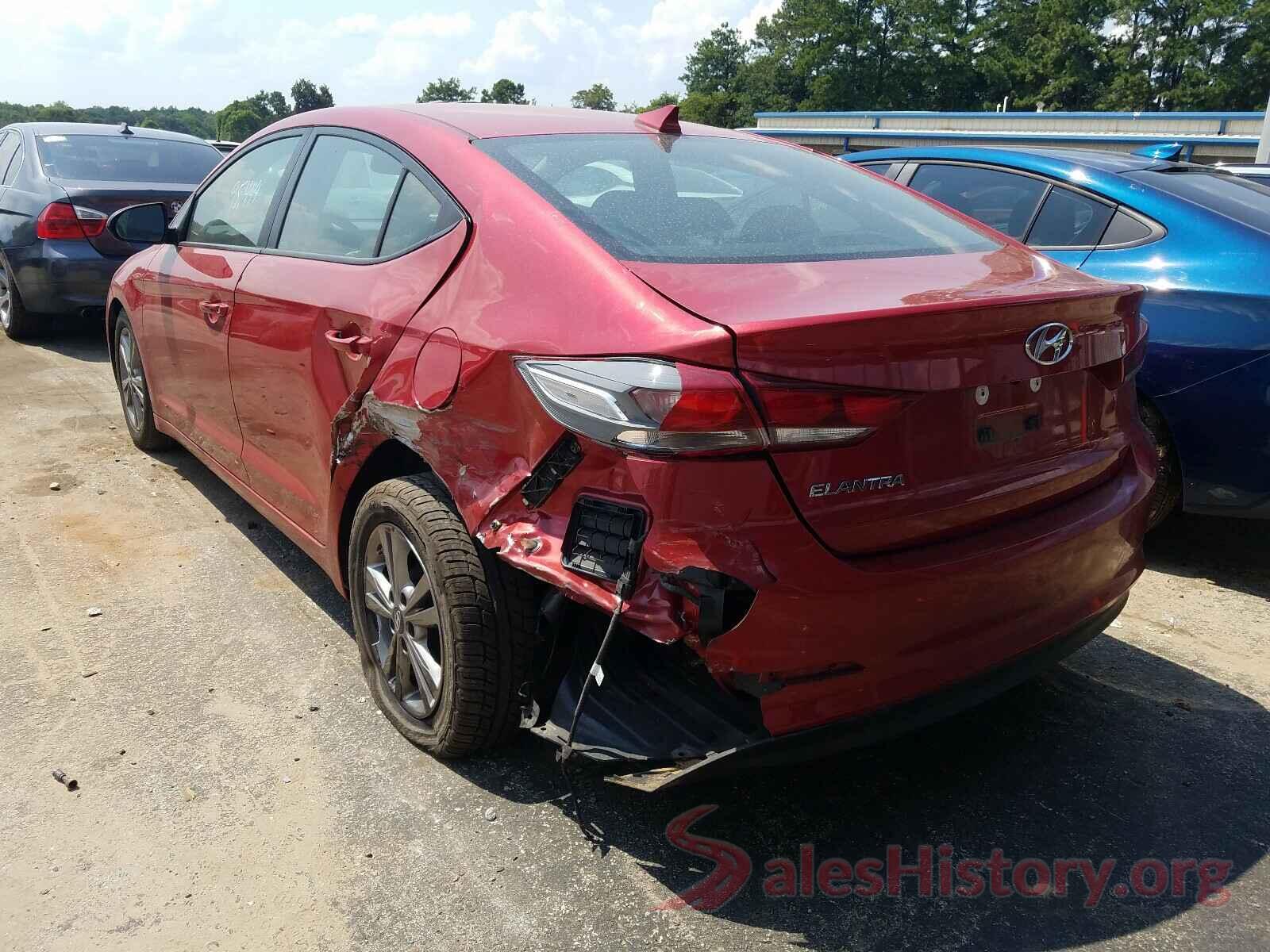 5NPD84LF3HH123176 2017 HYUNDAI ELANTRA