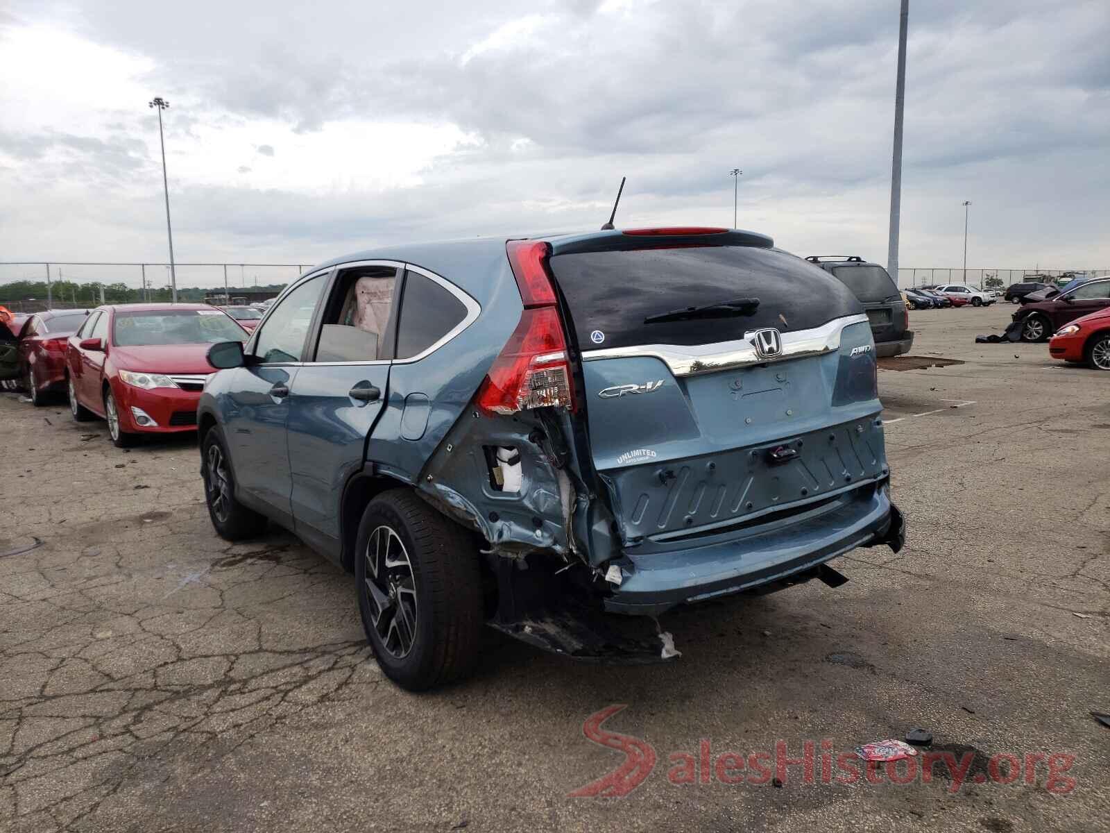 2HKRM4H45GH676483 2016 HONDA CRV