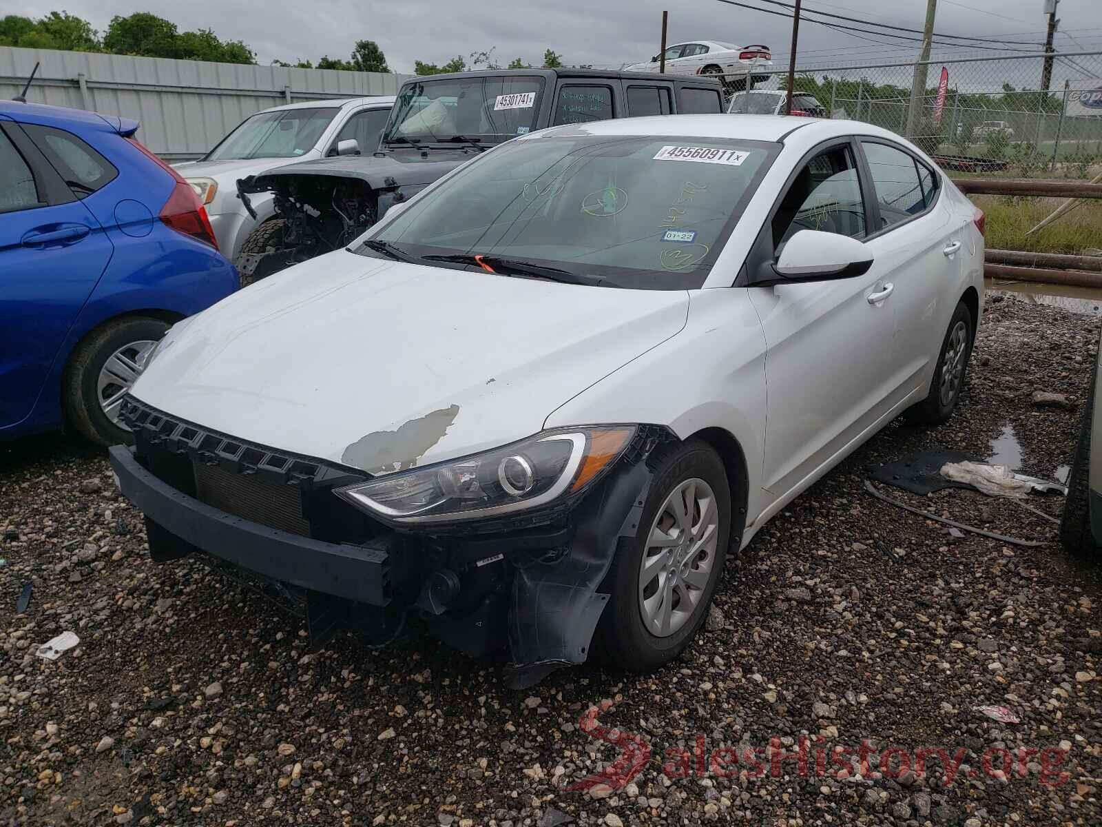 5NPD74LF6HH142372 2017 HYUNDAI ELANTRA