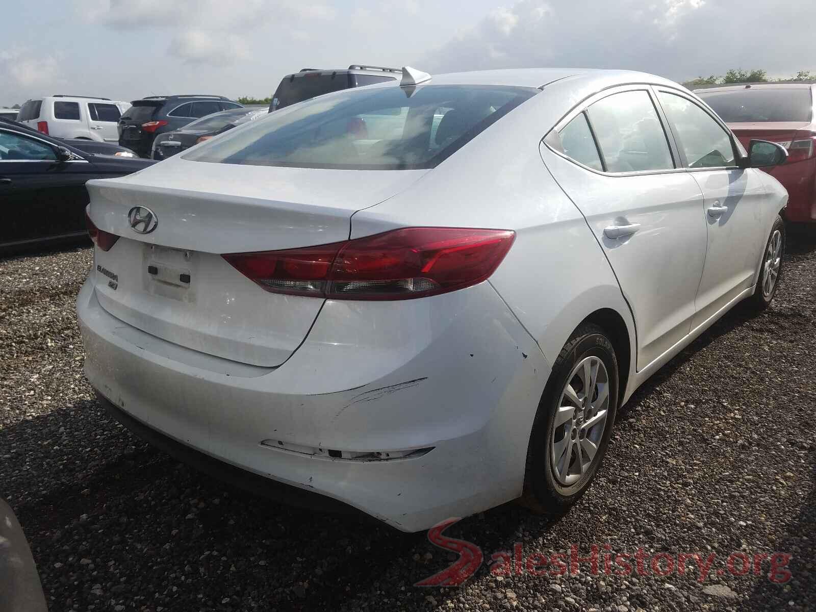 5NPD74LF6HH142372 2017 HYUNDAI ELANTRA