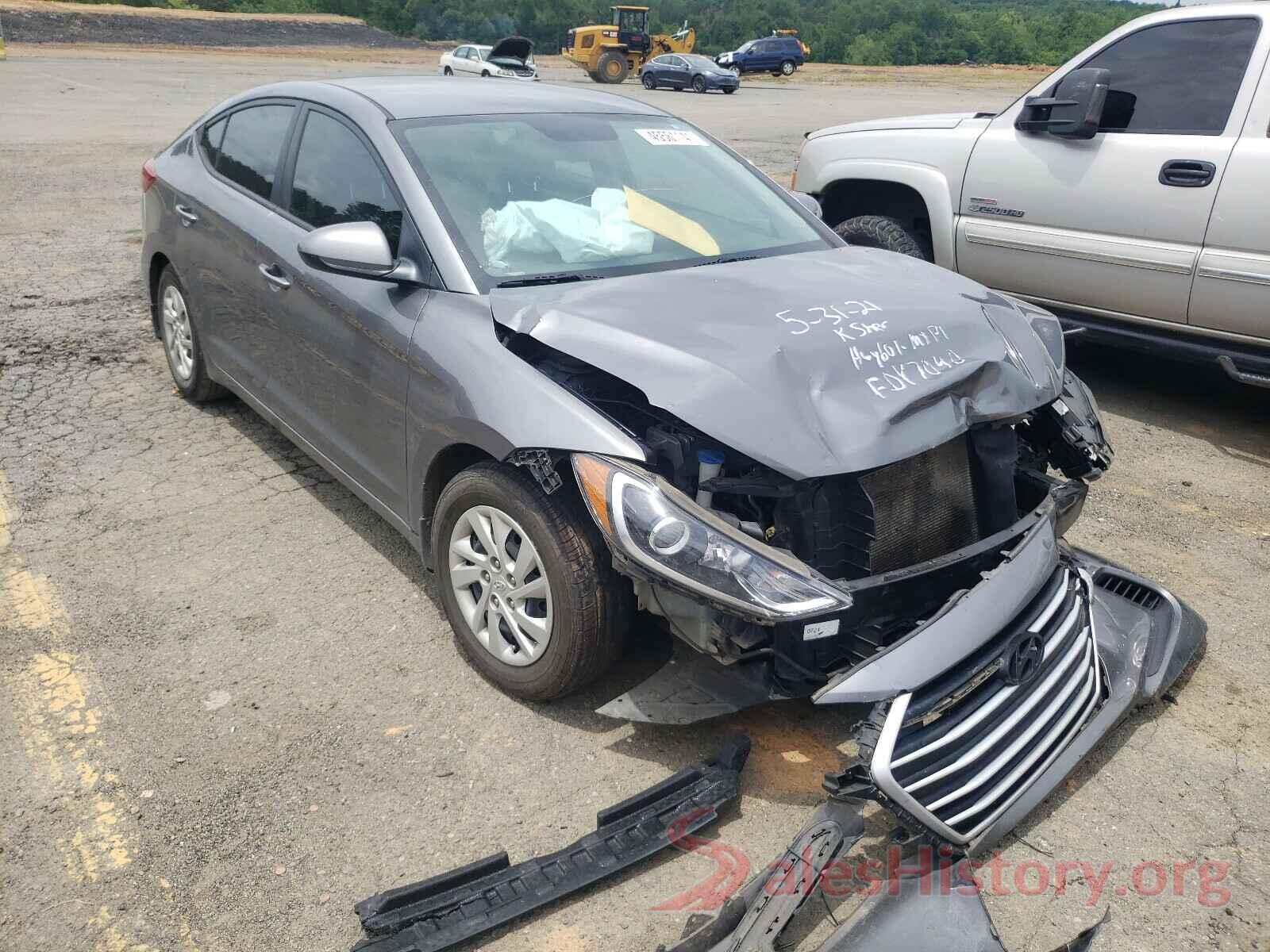 5NPD74LF6JH332906 2018 HYUNDAI ELANTRA