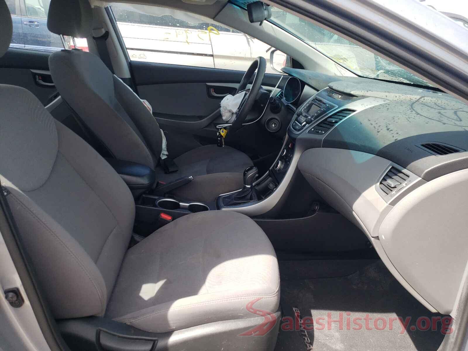 5NPDH4AE4GH761493 2016 HYUNDAI ELANTRA