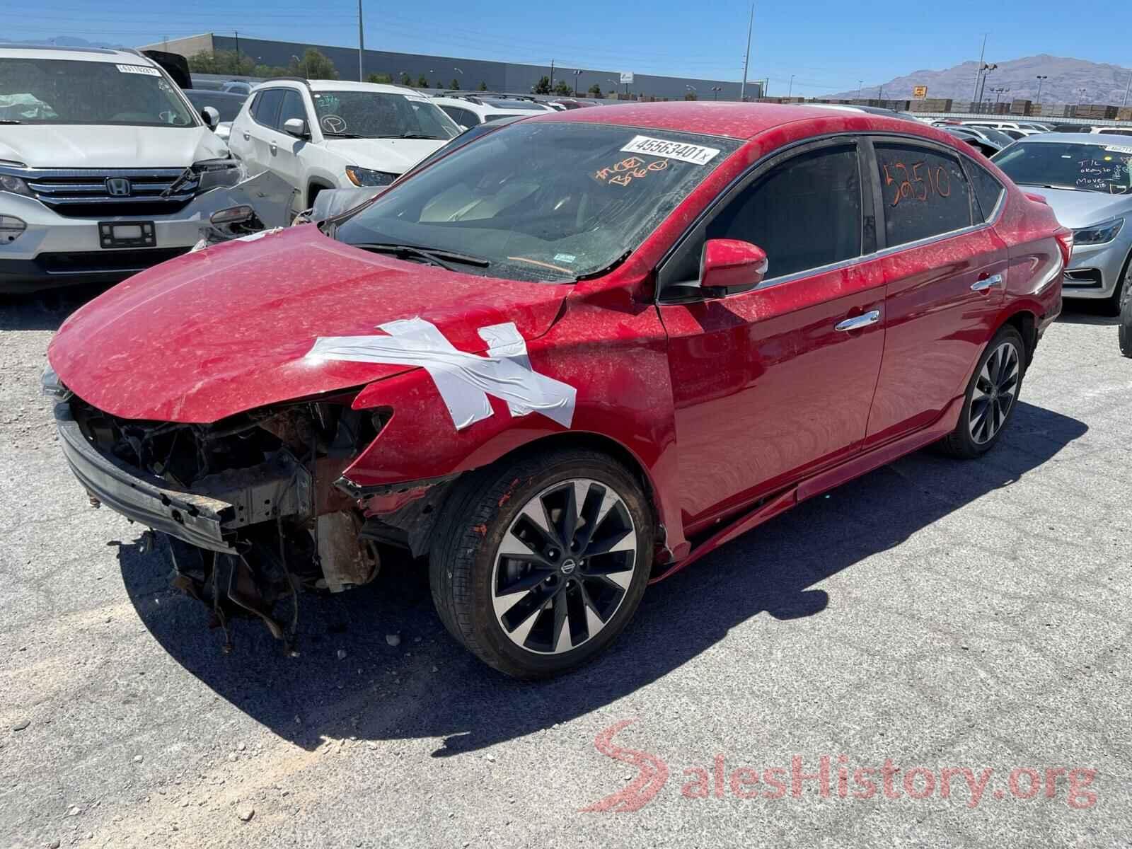 3N1AB7AP8KY301520 2019 NISSAN SENTRA