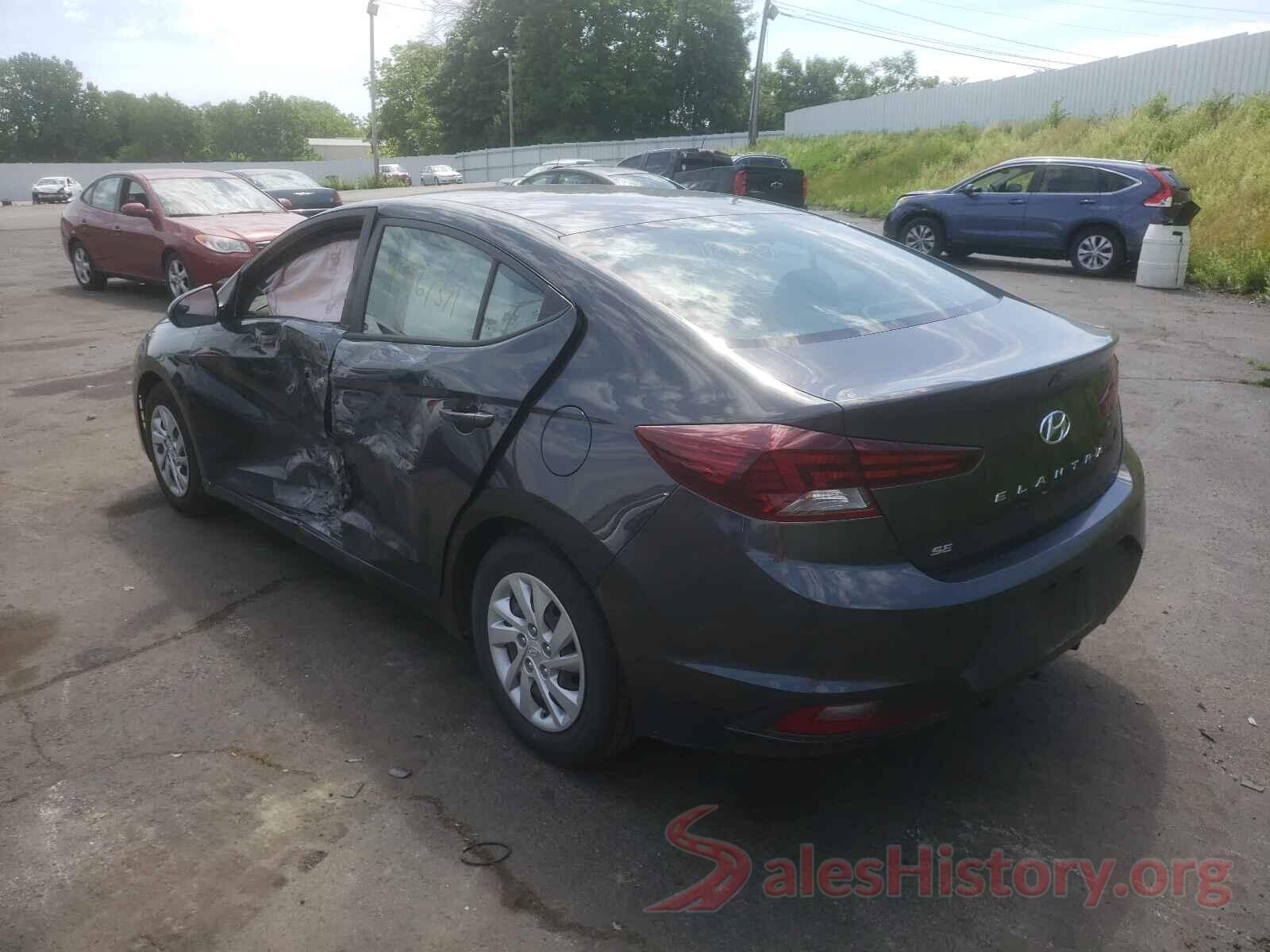 5NPD74LF5LH609905 2020 HYUNDAI ELANTRA