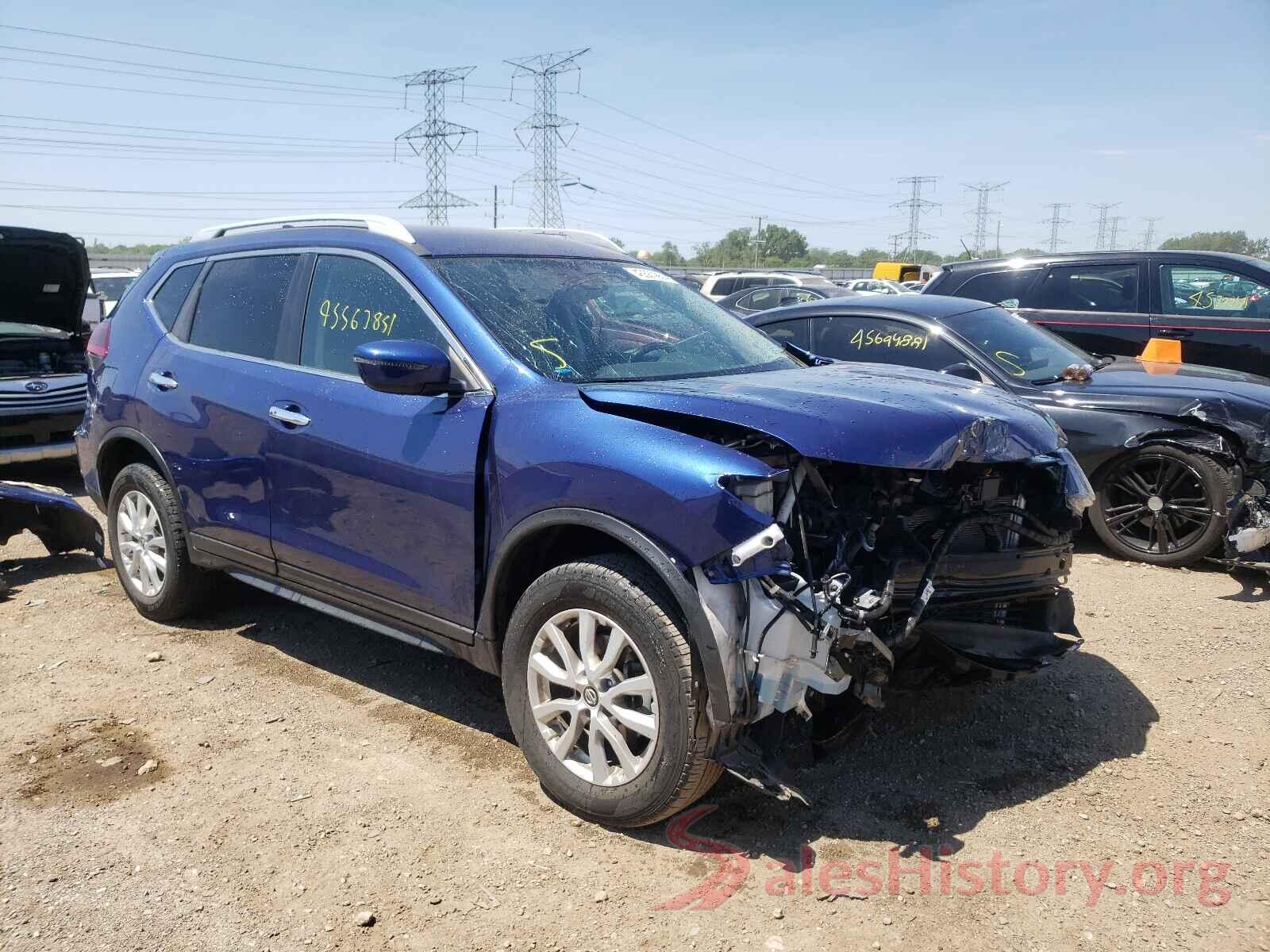 5N1AT2MV8KC745203 2019 NISSAN ROGUE