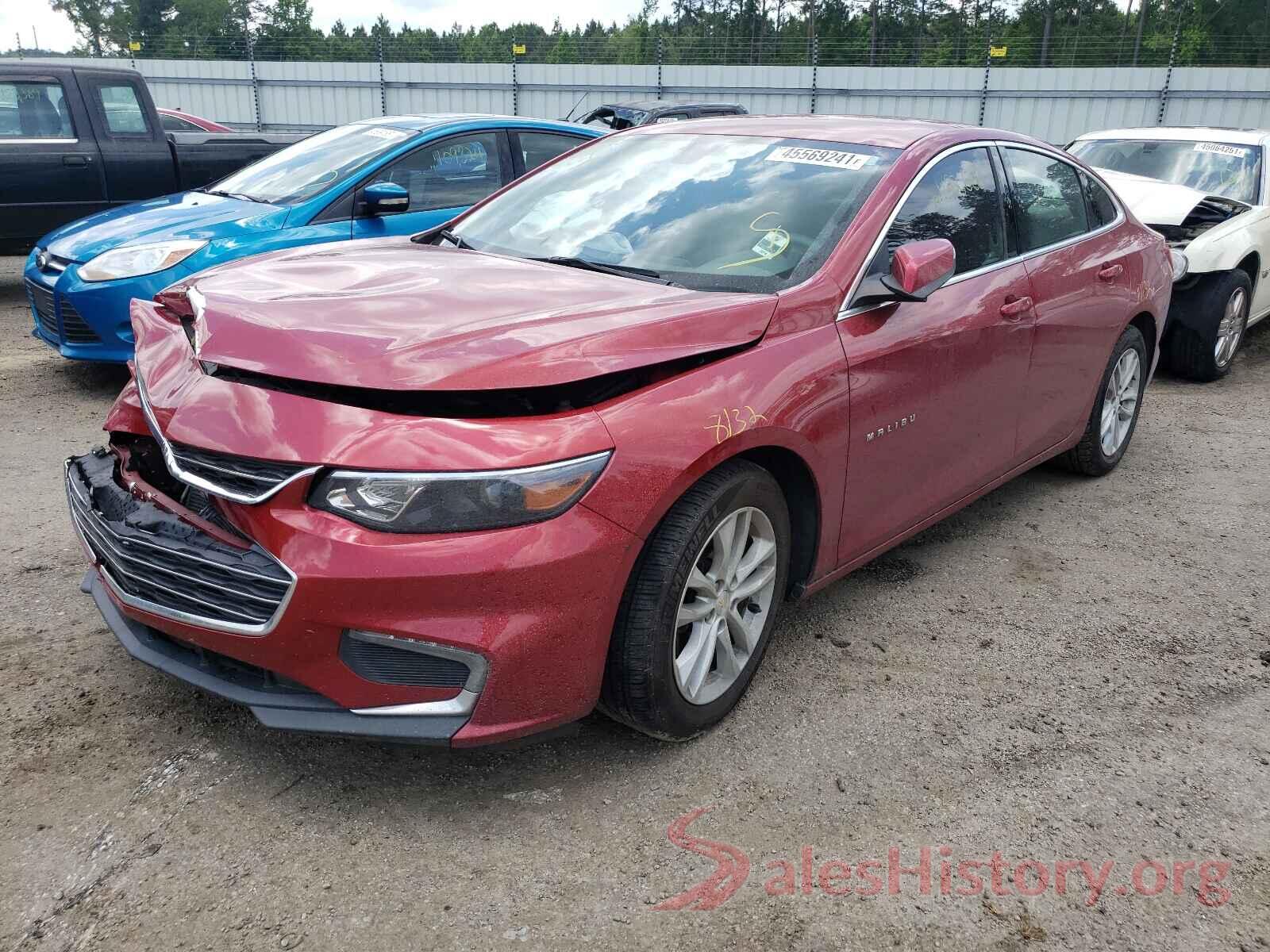 1G1ZE5ST7GF268587 2016 CHEVROLET MALIBU