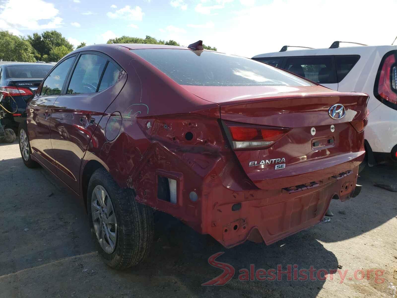 KMHD74LF0HU282077 2017 HYUNDAI ELANTRA