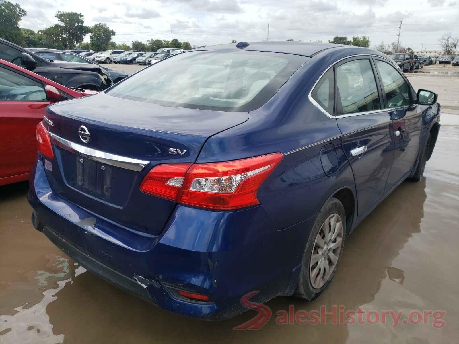 3N1AB7AP1GY210905 2016 NISSAN SENTRA