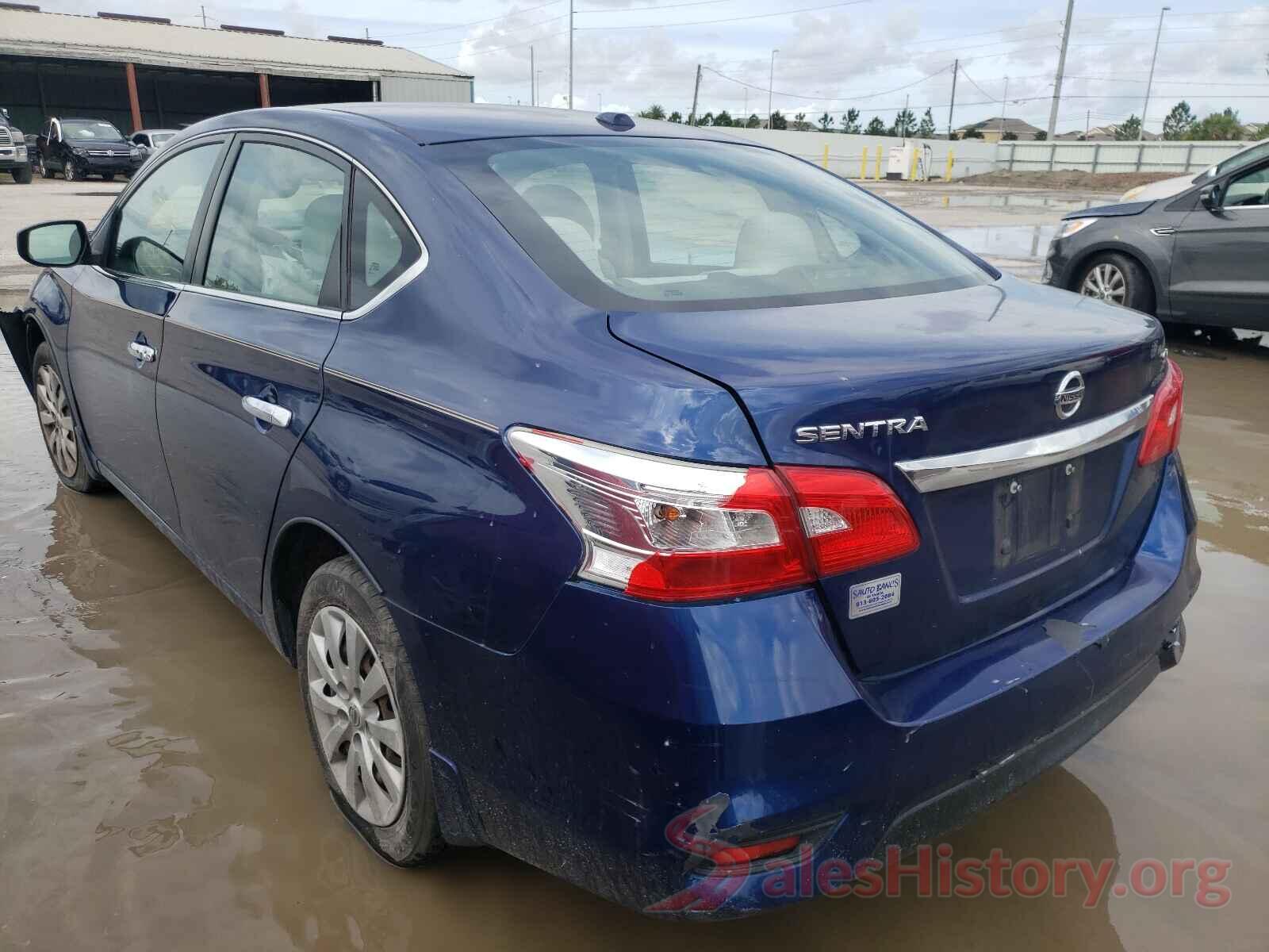 3N1AB7AP1GY210905 2016 NISSAN SENTRA