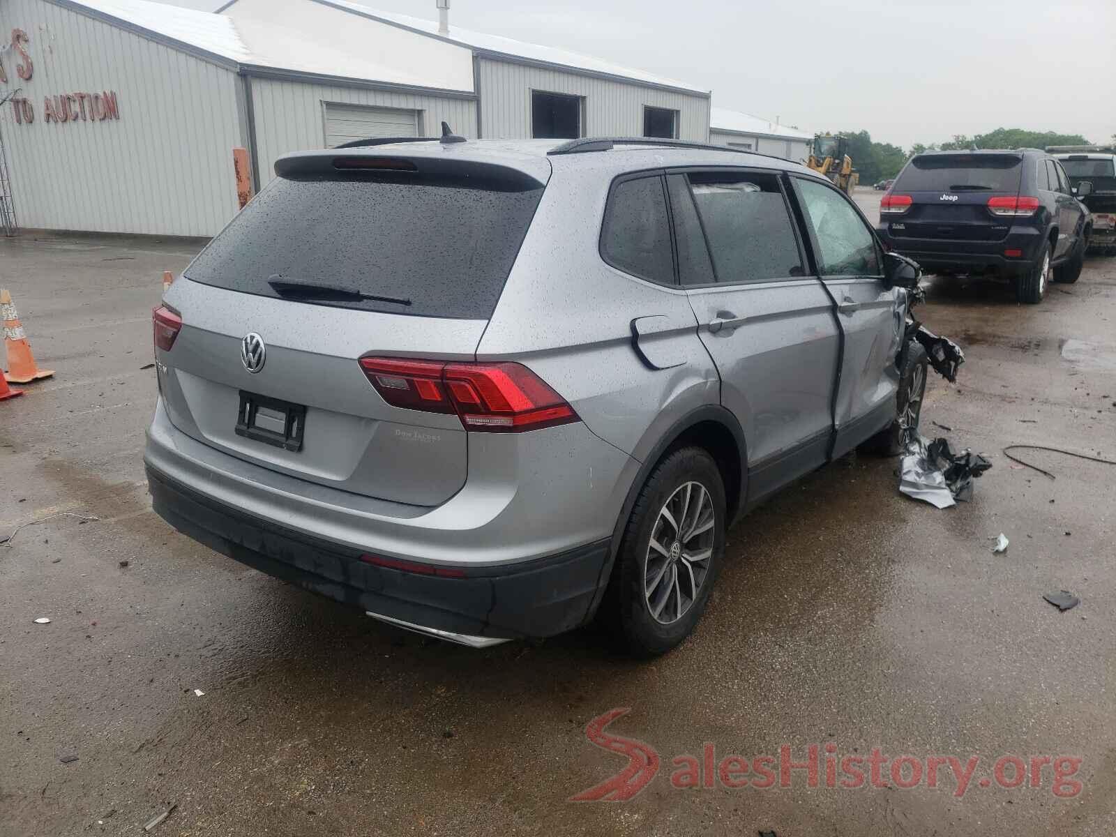 3VV1B7AX0MM011345 2021 VOLKSWAGEN TIGUAN