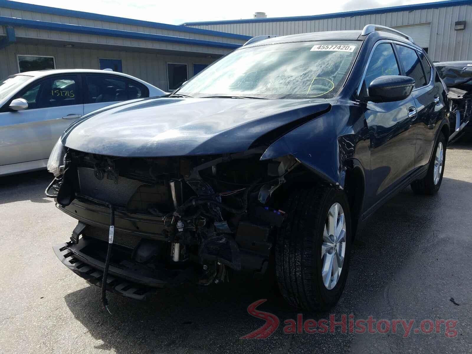 KNMAT2MT9GP645002 2016 NISSAN ROGUE