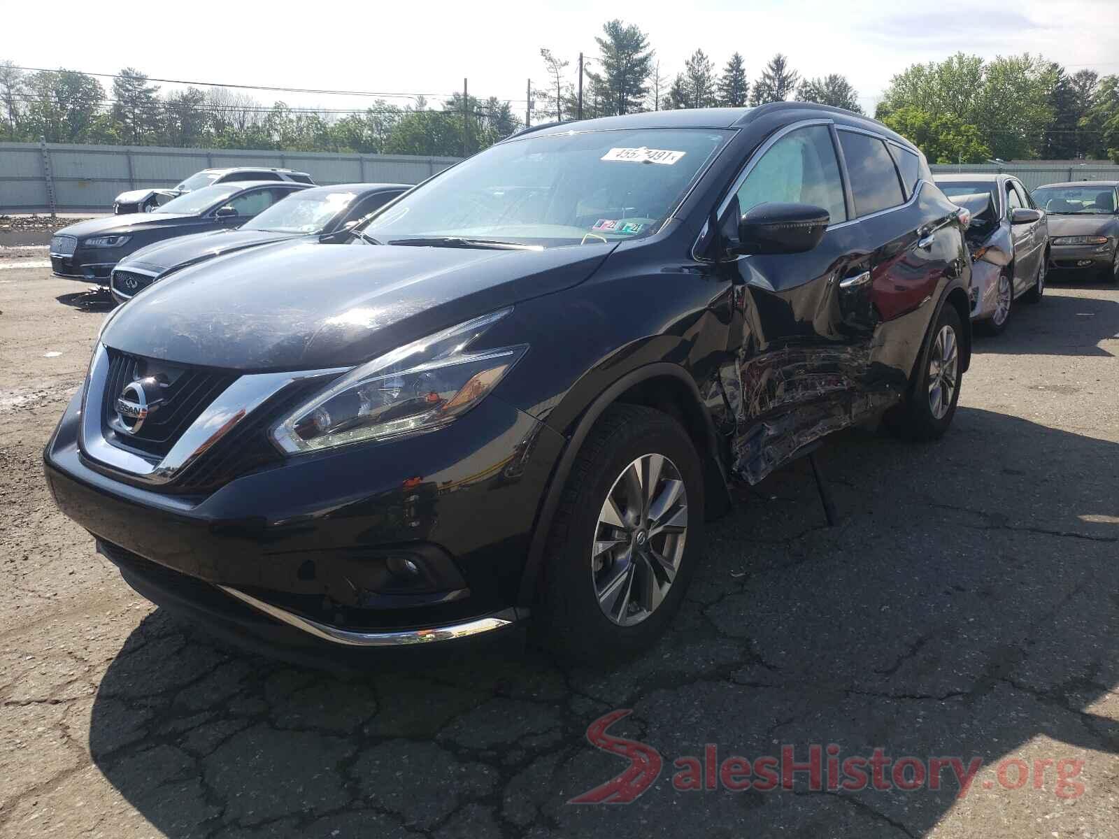 5N1AZ2MH9JN161839 2018 NISSAN MURANO