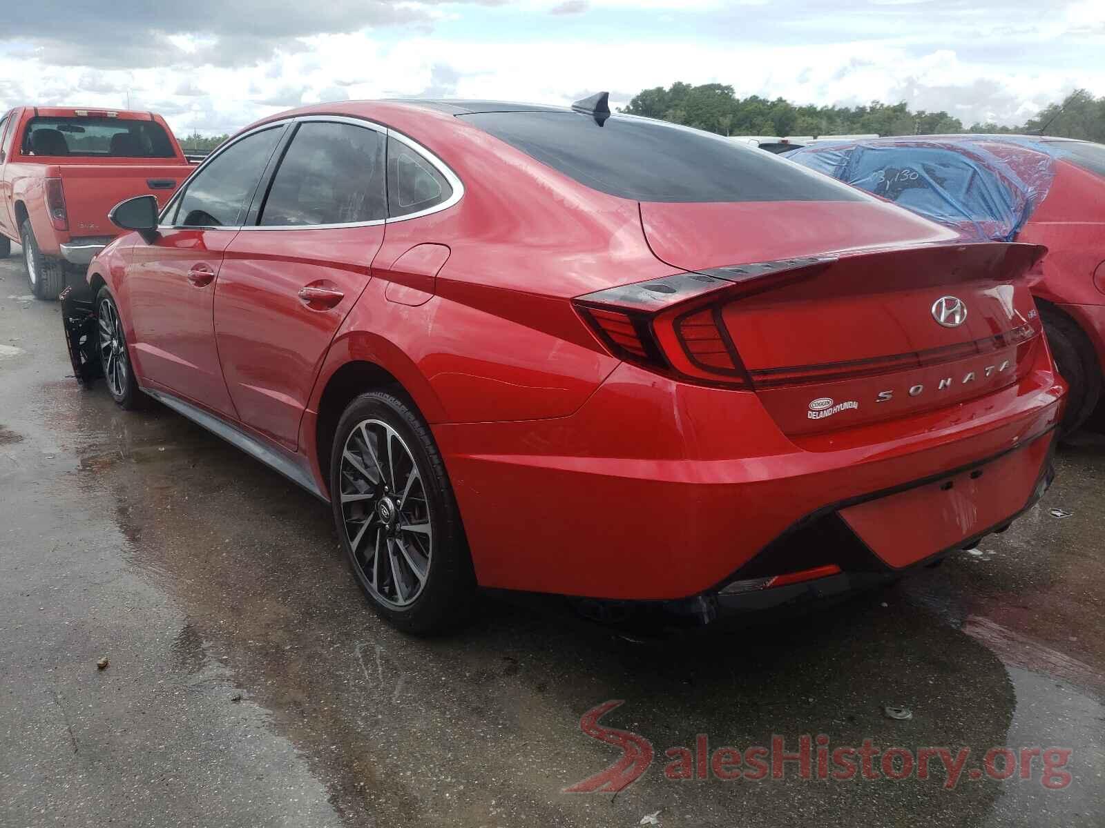 5NPEJ4J21LH047541 2020 HYUNDAI SONATA