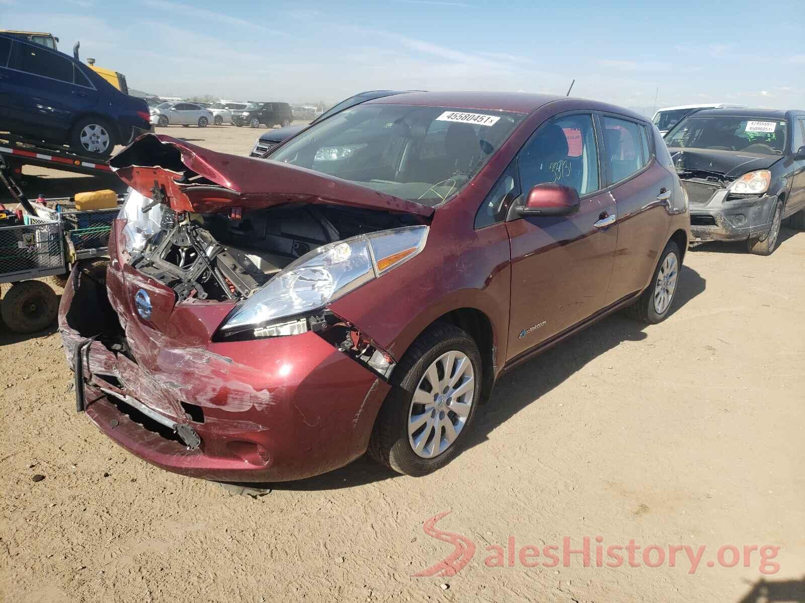 1N4BZ0CP2HC310156 2017 NISSAN LEAF