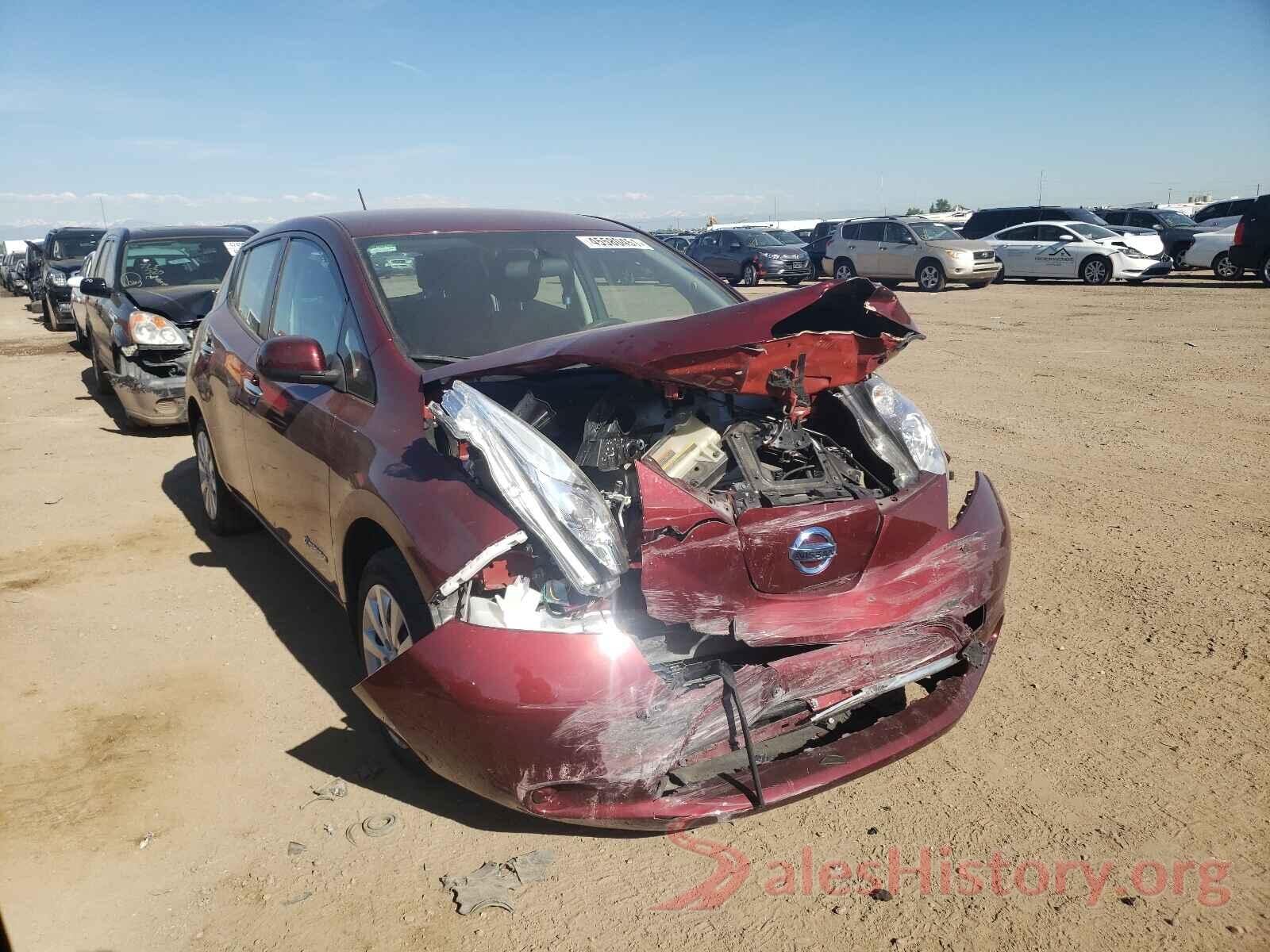 1N4BZ0CP2HC310156 2017 NISSAN LEAF