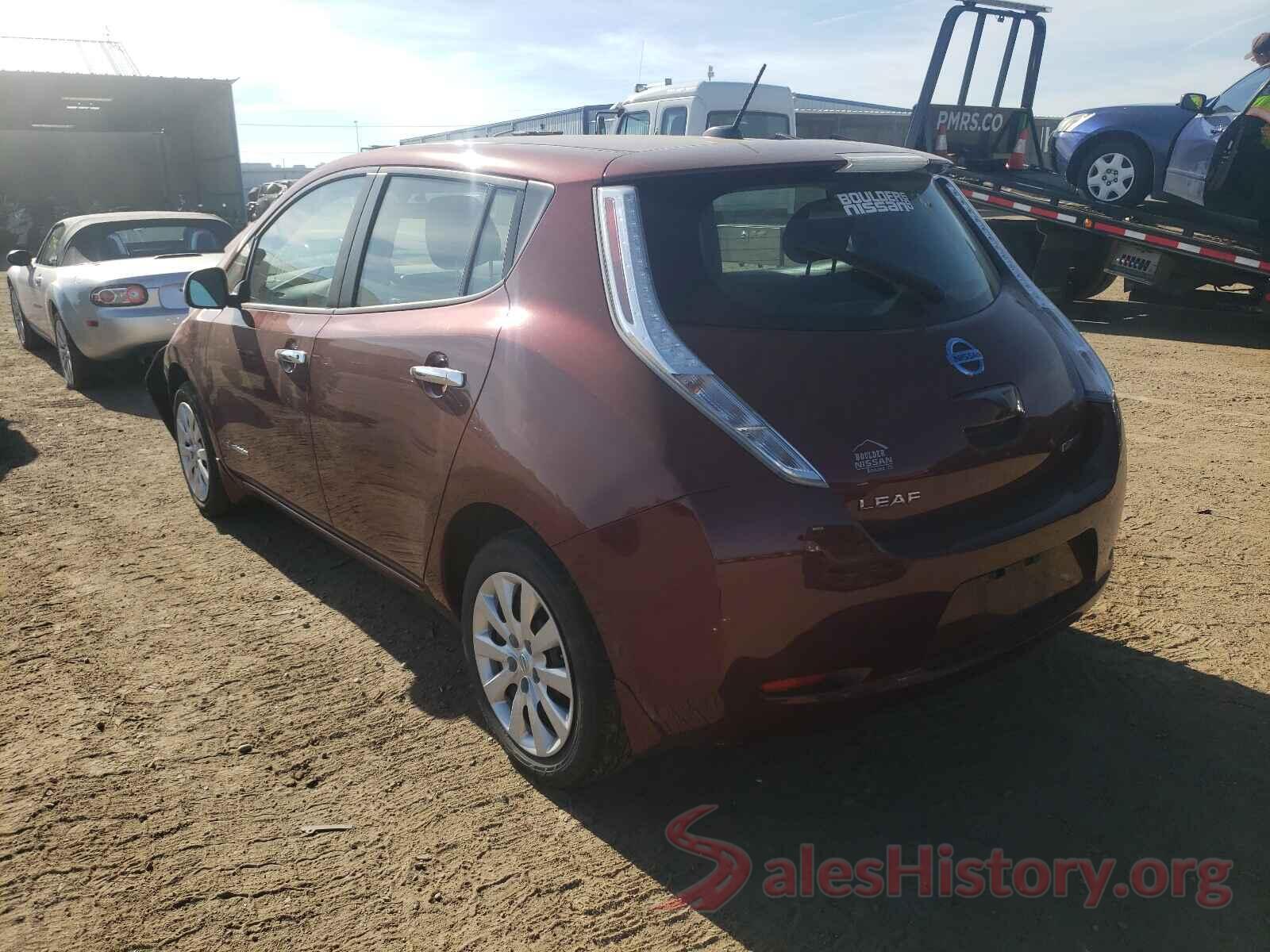 1N4BZ0CP2HC310156 2017 NISSAN LEAF