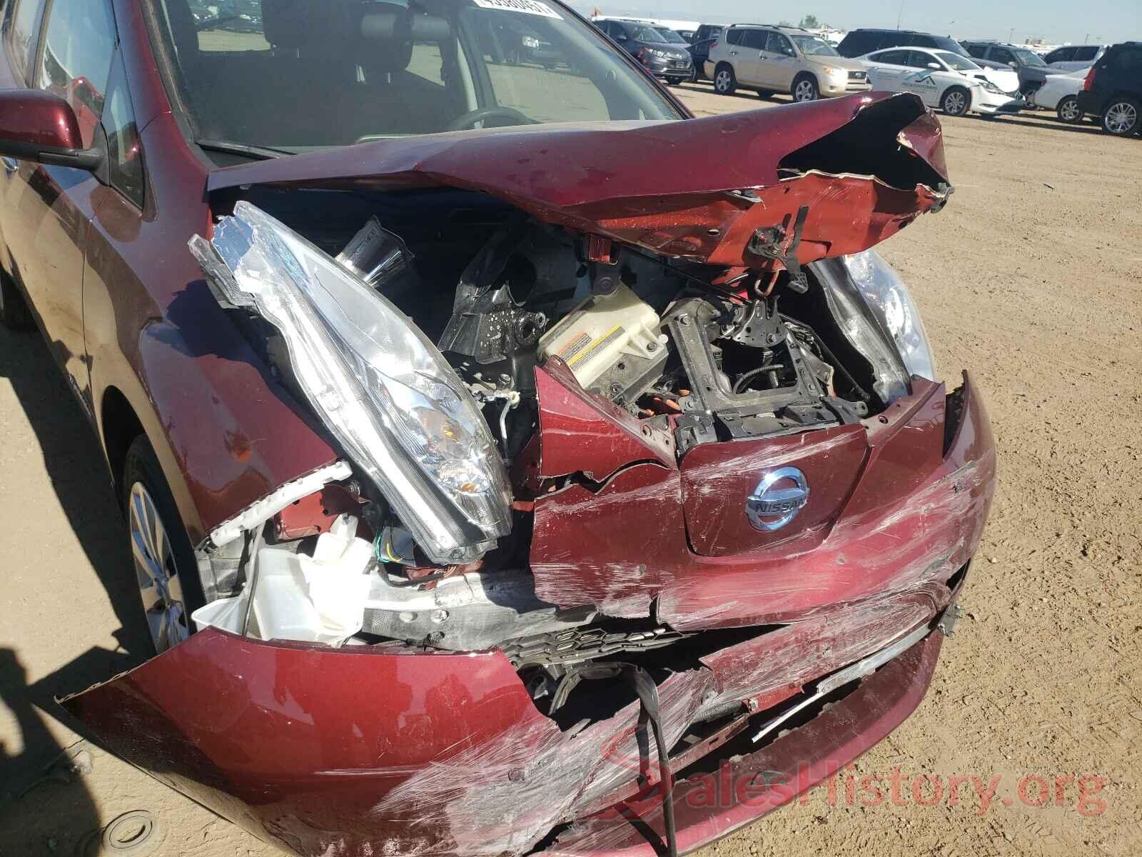 1N4BZ0CP2HC310156 2017 NISSAN LEAF