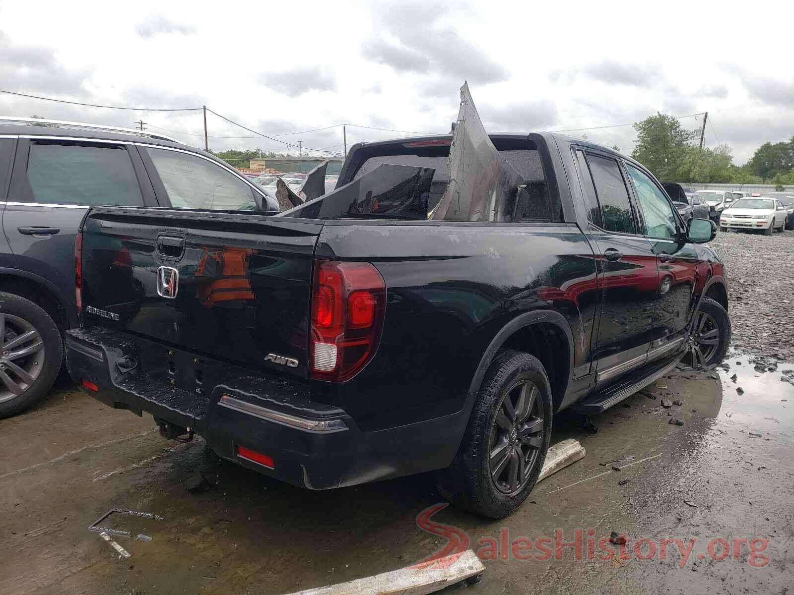 5FPYK3F19HB017205 2017 HONDA RIDGELINE