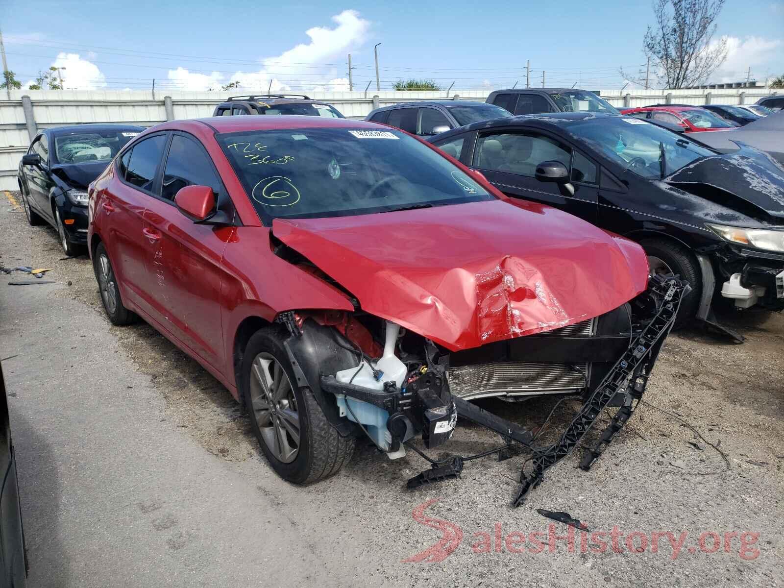 5NPD84LF3JH386869 2018 HYUNDAI ELANTRA