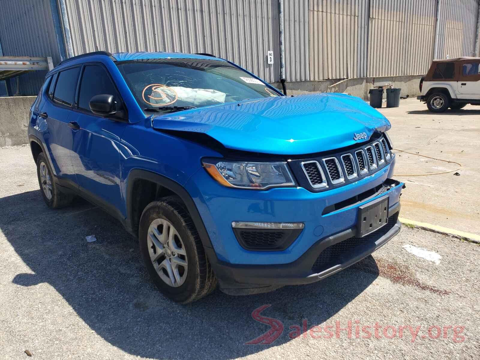 3C4NJDAB7HT642028 2017 JEEP COMPASS