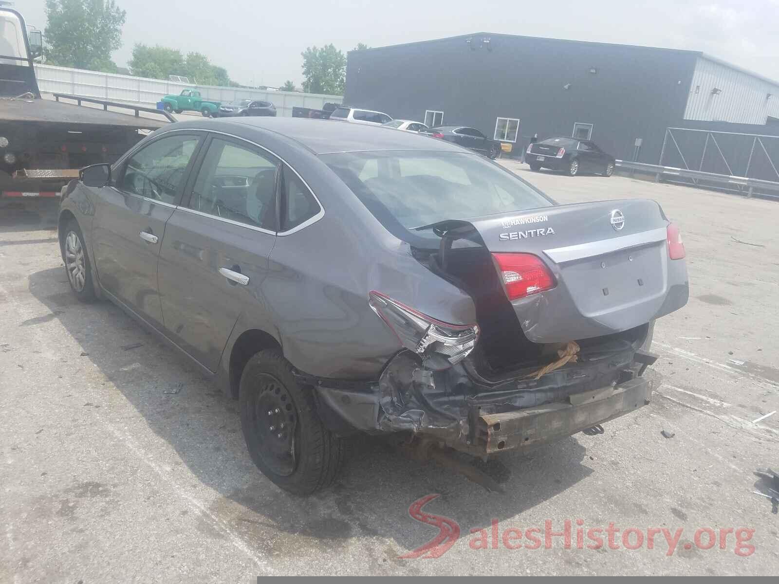 3N1AB7AP0HY205177 2017 NISSAN SENTRA