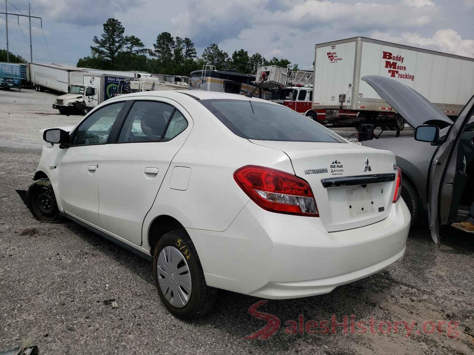 ML32F3FJ6KHF11490 2019 MITSUBISHI MIRAGE