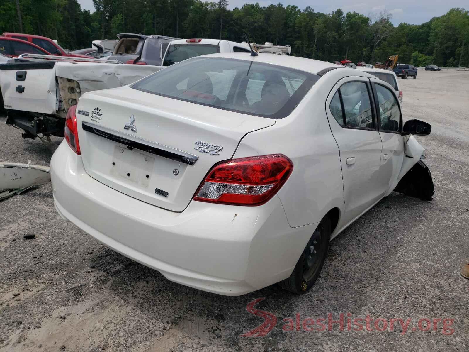 ML32F3FJ6KHF11490 2019 MITSUBISHI MIRAGE