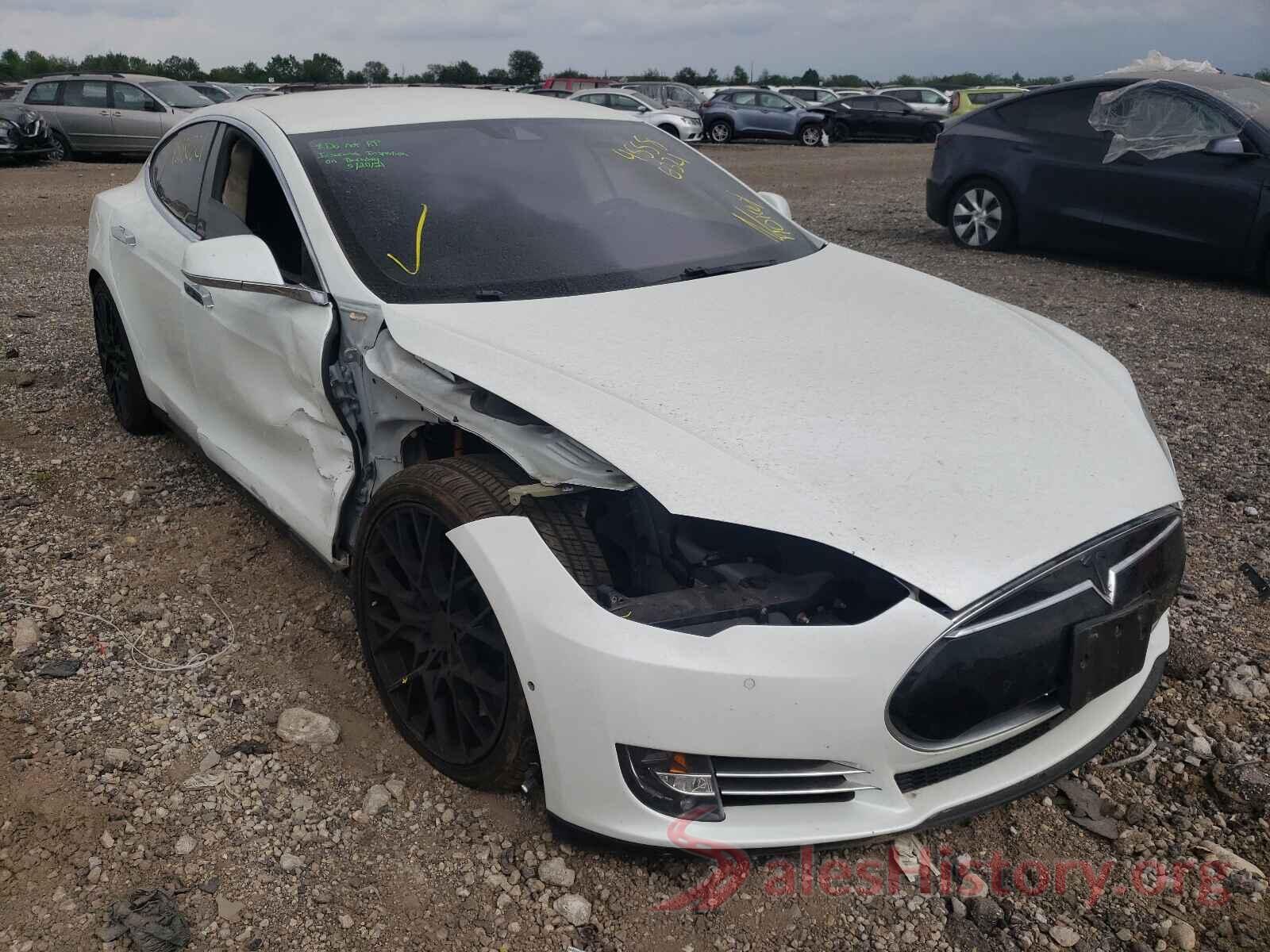 5YJSA1S21FF093809 2015 TESLA MODEL S