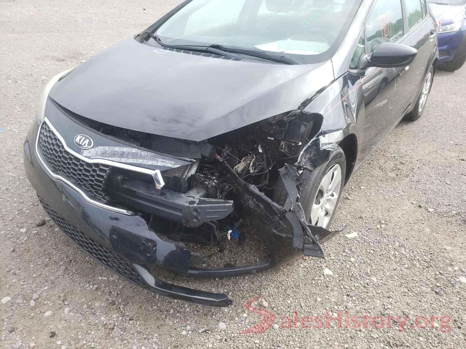 KNAFK4A63G5617031 2016 KIA FORTE